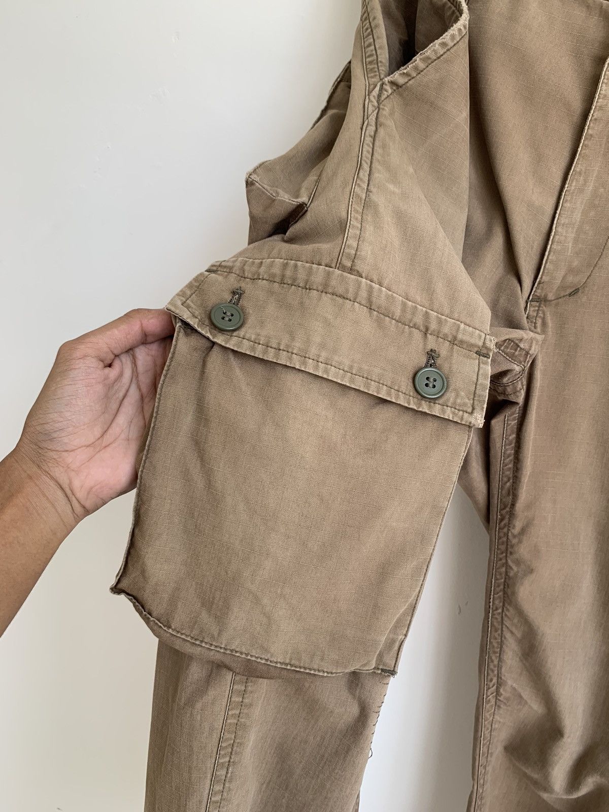 Bape Vintage A Bathing Ape Bape Distressed Cargo Pant Size US 30 / EU 46 - 7 Thumbnail