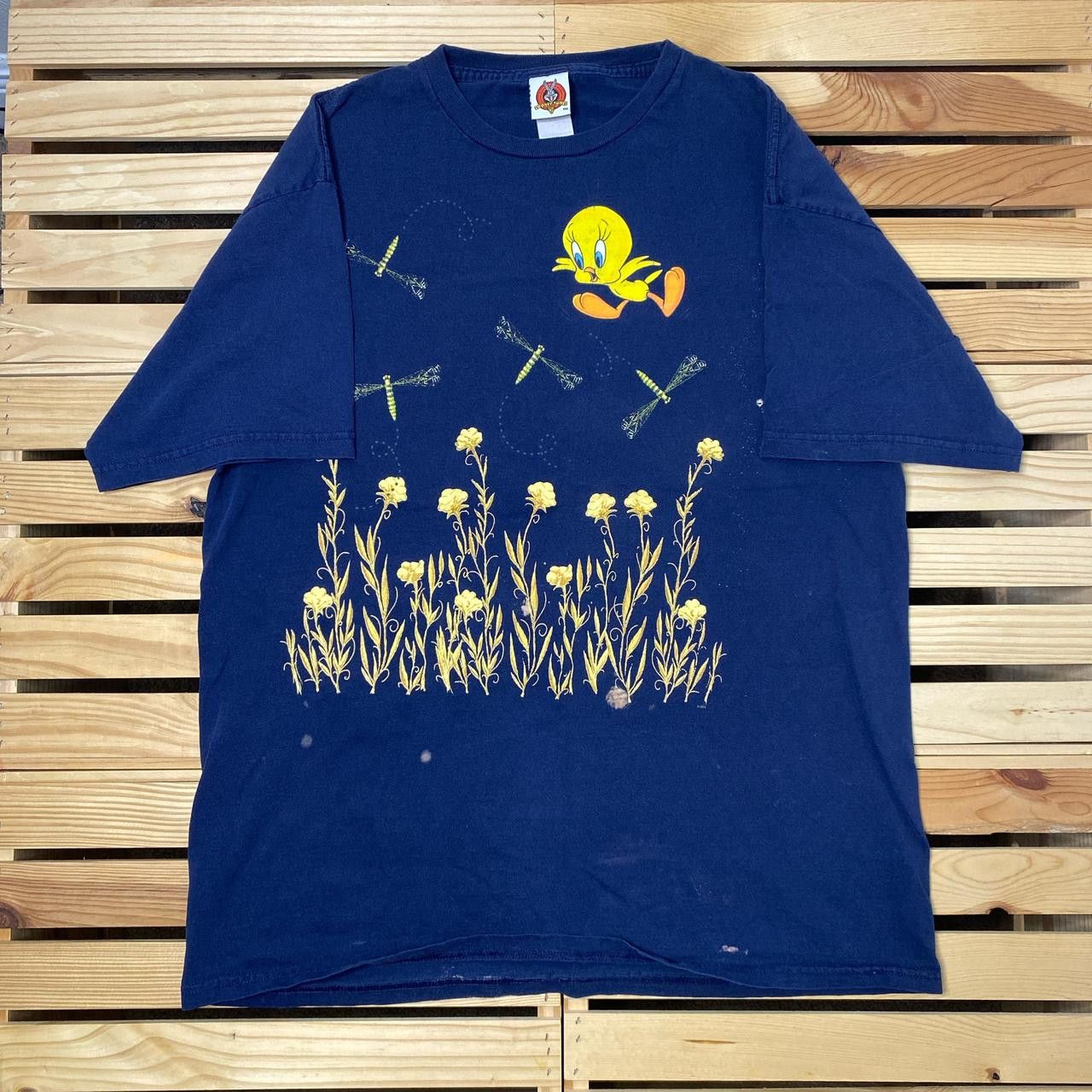 Other Vintage Tweety Bird Navy Blue Cartoon Tee Size XL Size US XL / EU 56 / 4 - 1 Thumbnail