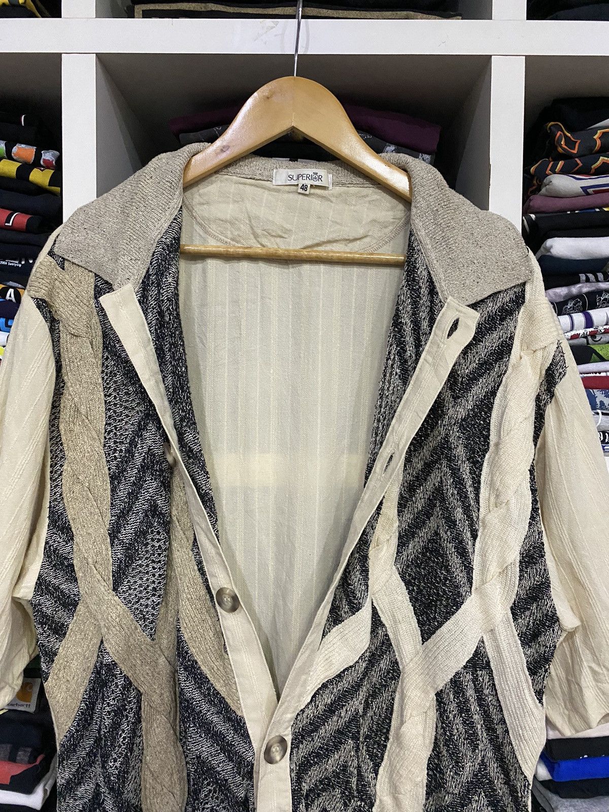 Japanese Brand × Vintage Vintage Superior Knitwear Size US XL / EU 56 / 4 - 8 Thumbnail