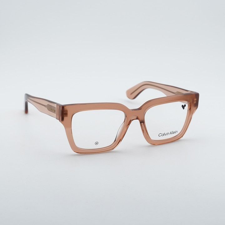 Calvin Klein Calvin Klein CK24526 278 Eyeglasses Light Brown 52mm Square Size ONE SIZE - 6 Thumbnail