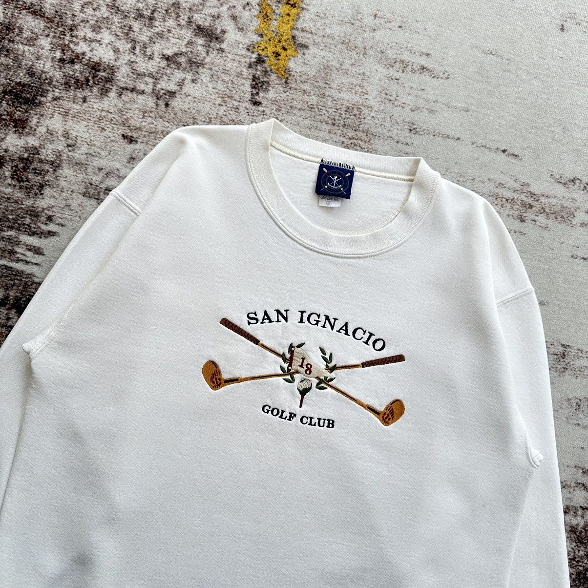 Vintage VINTAGE SPELL OUT EMBROIDERY LOGO GOLF CLUB SAN IGNACIO Size US M / EU 48-50 / 2 - 3 Thumbnail