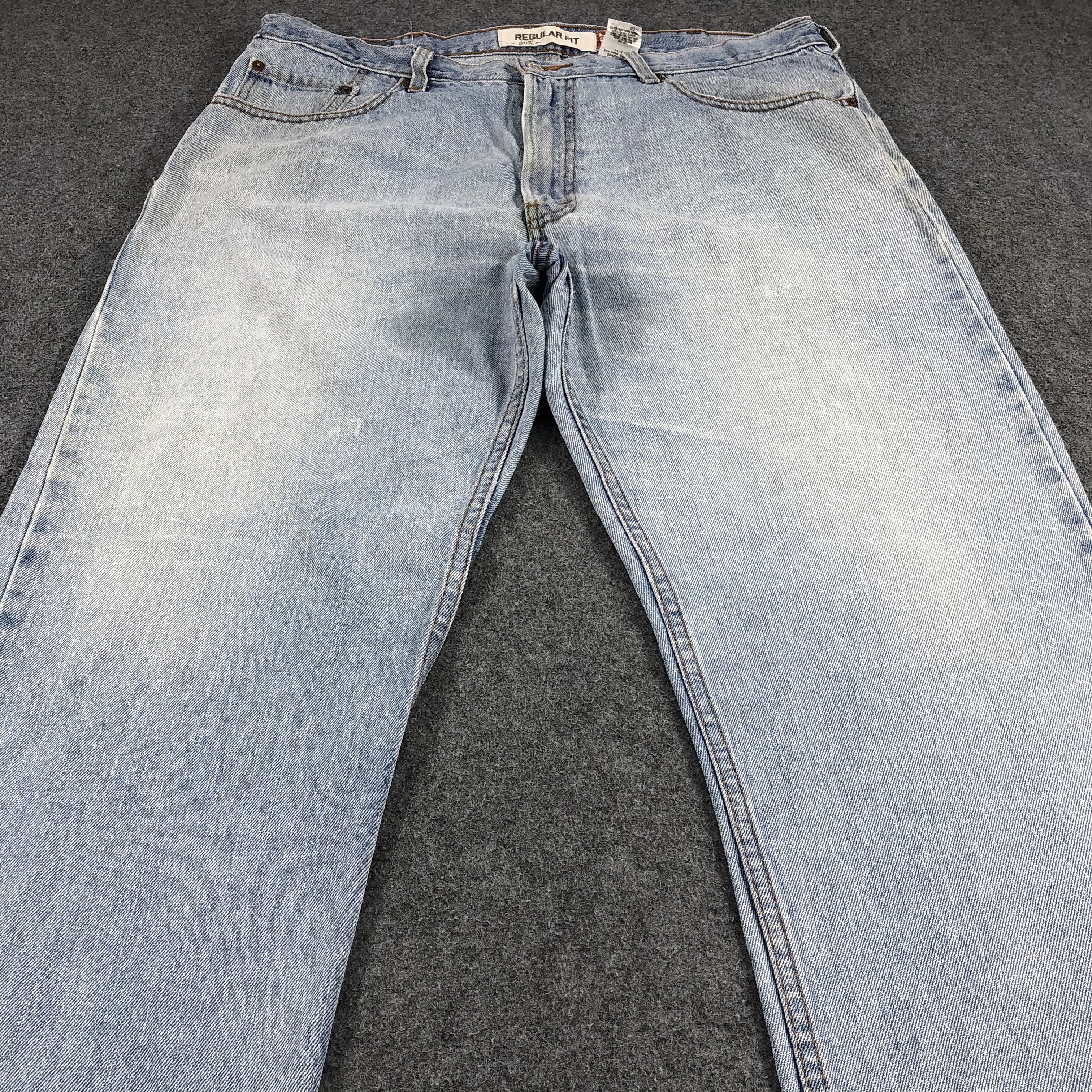 Levi's × Vintage Vintage Light Wash Levis 505 Jeans-JM1172 Size US 39 - 3 Thumbnail