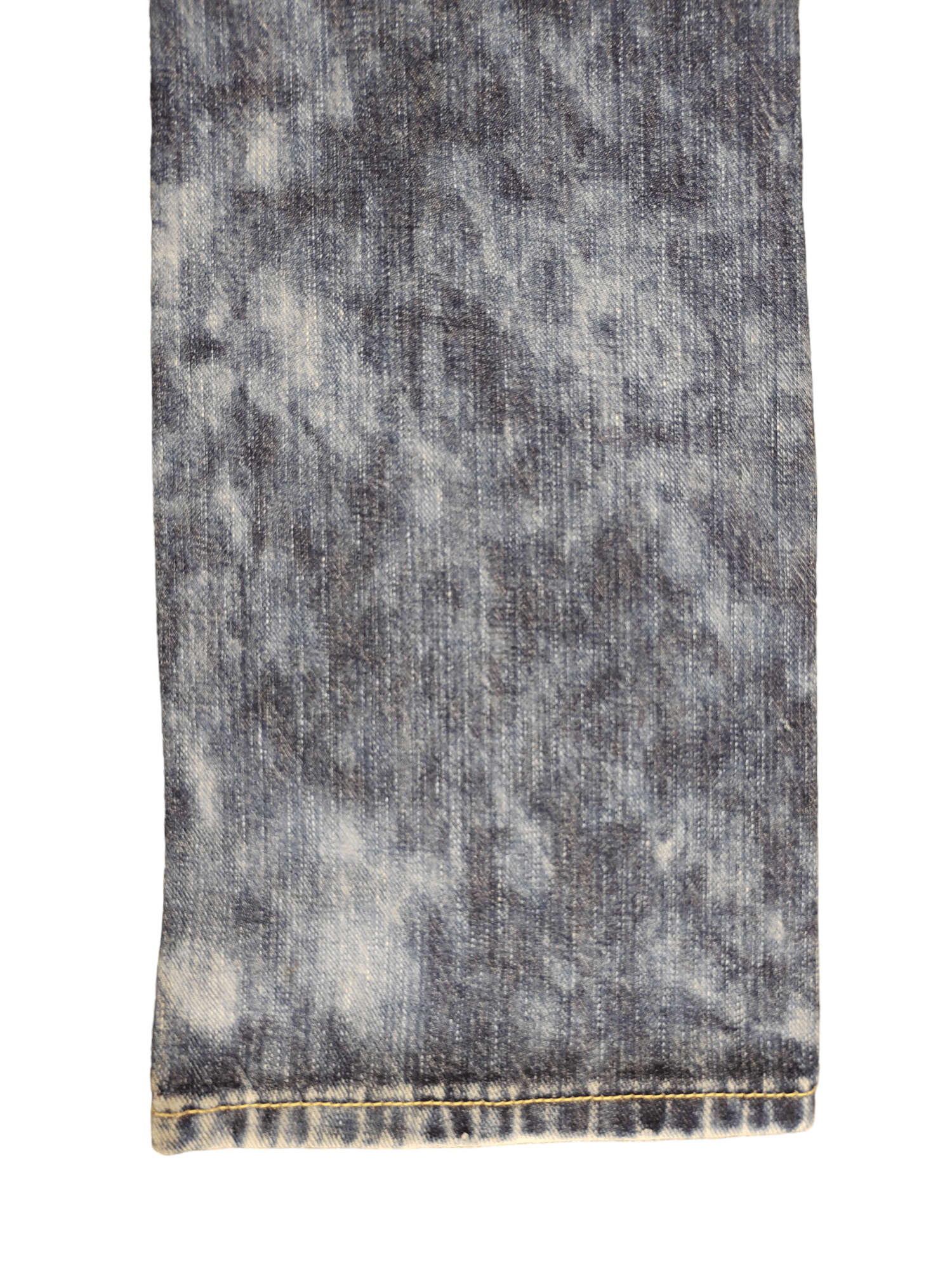 GOSTAR DE FUGA Vintage Y2k Mustang Clawmark Faded Denim Pants Size US 31 - 14 Thumbnail