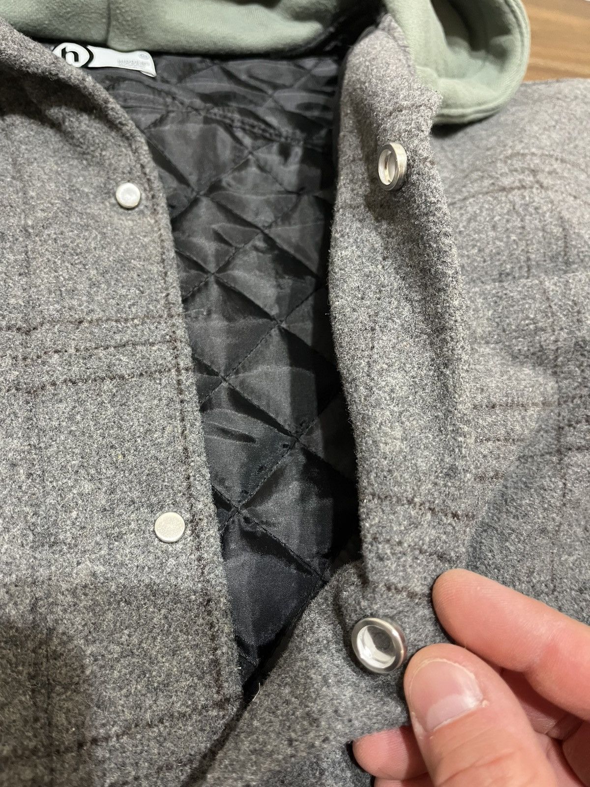 HIDDEN Hidden NY Hooded Wool Jacket SZ XXL Size US XXL / EU 58 / 5 - 6 Thumbnail