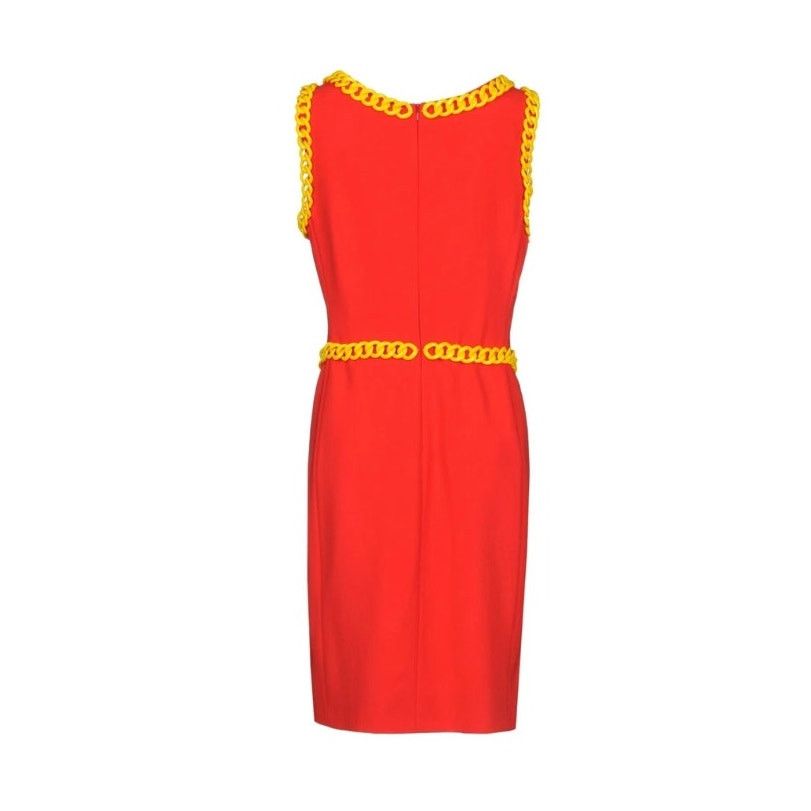 Moschino AW14 Moschino Couture Jeremy Scott McDonalds Belted Dress Size XS / US 0-2 / IT 36-38 - 3 Thumbnail