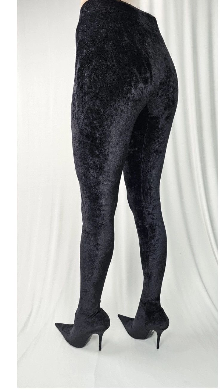 Balenciaga Balenciaga Black Women's Leggings Size US 7.5 / IT 37.5 - 3 Thumbnail
