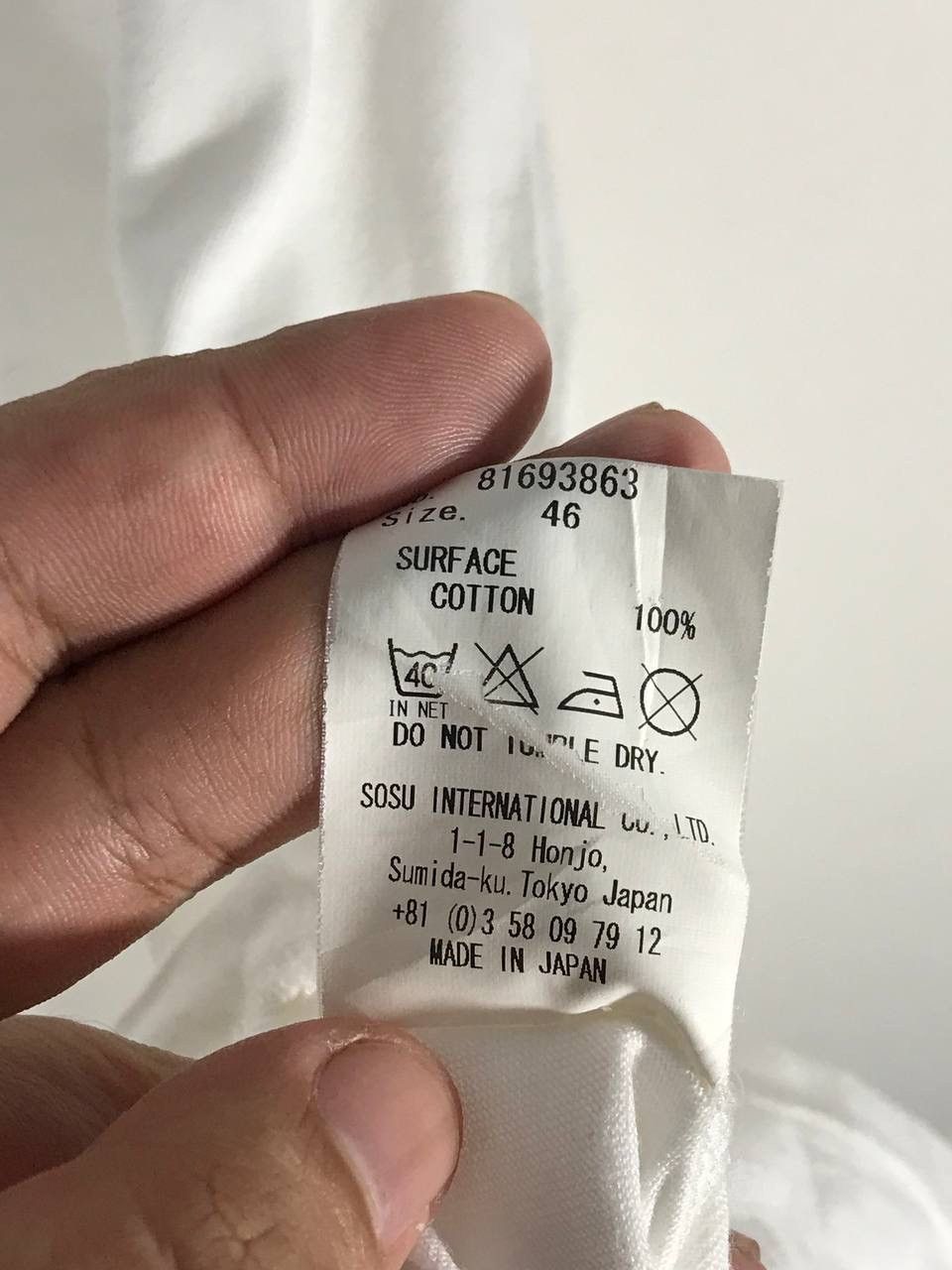 Japanese Brand × Maison MIHARA YASUHIRO plain ringer tee Size US L / EU 52-54 / 3 - 7 Thumbnail