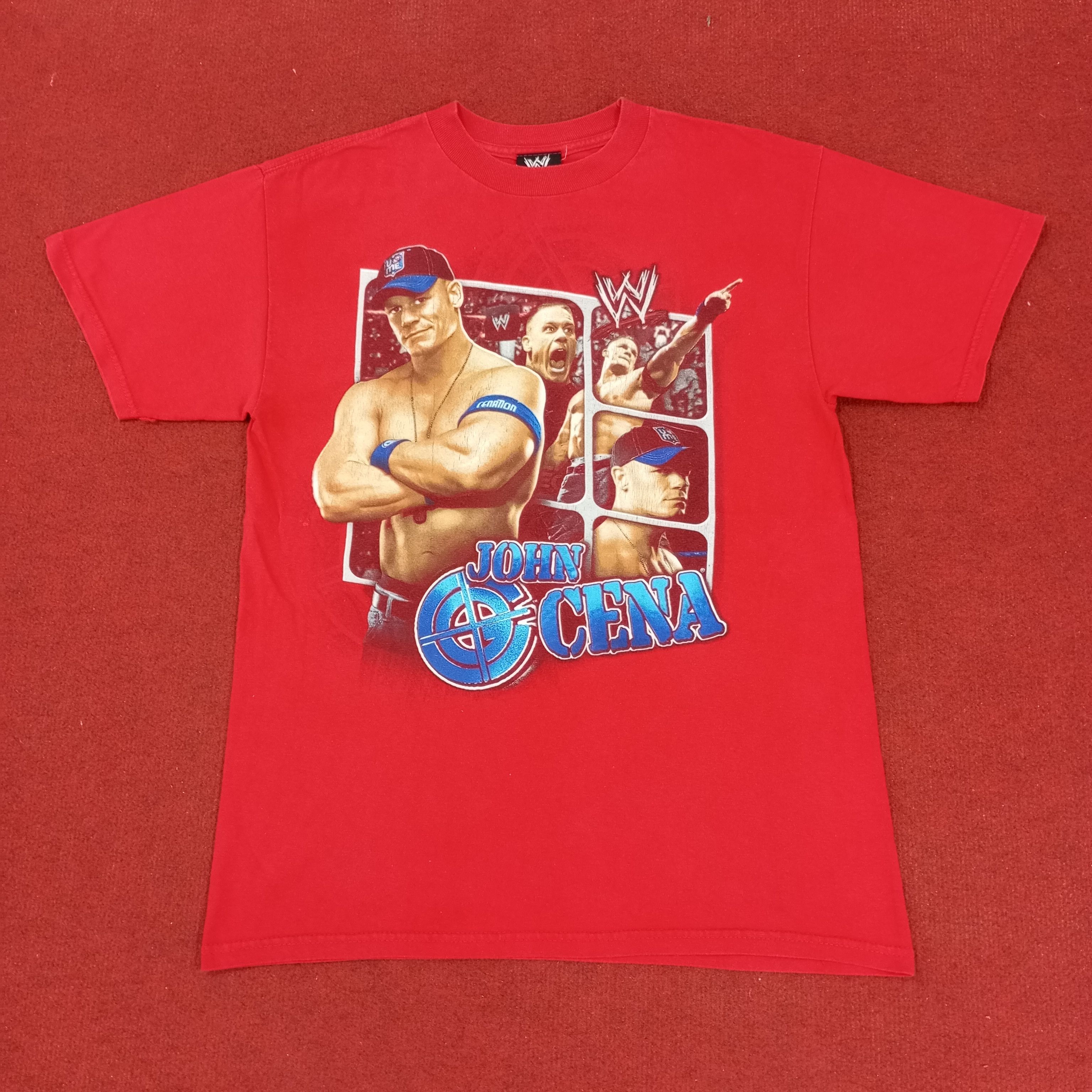 Vintage John Cena WWE Entertainment Streetwear Style Vintage Tshirt Size US M / EU 48-50 / 2 - 1 Thumbnail
