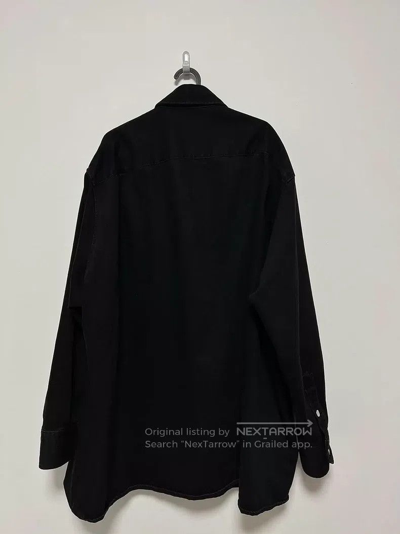 Raf Simons Raf Simons 19ss silver portrait patch denim shirt Size US S / EU 44-46 / 1 - 3 Thumbnail