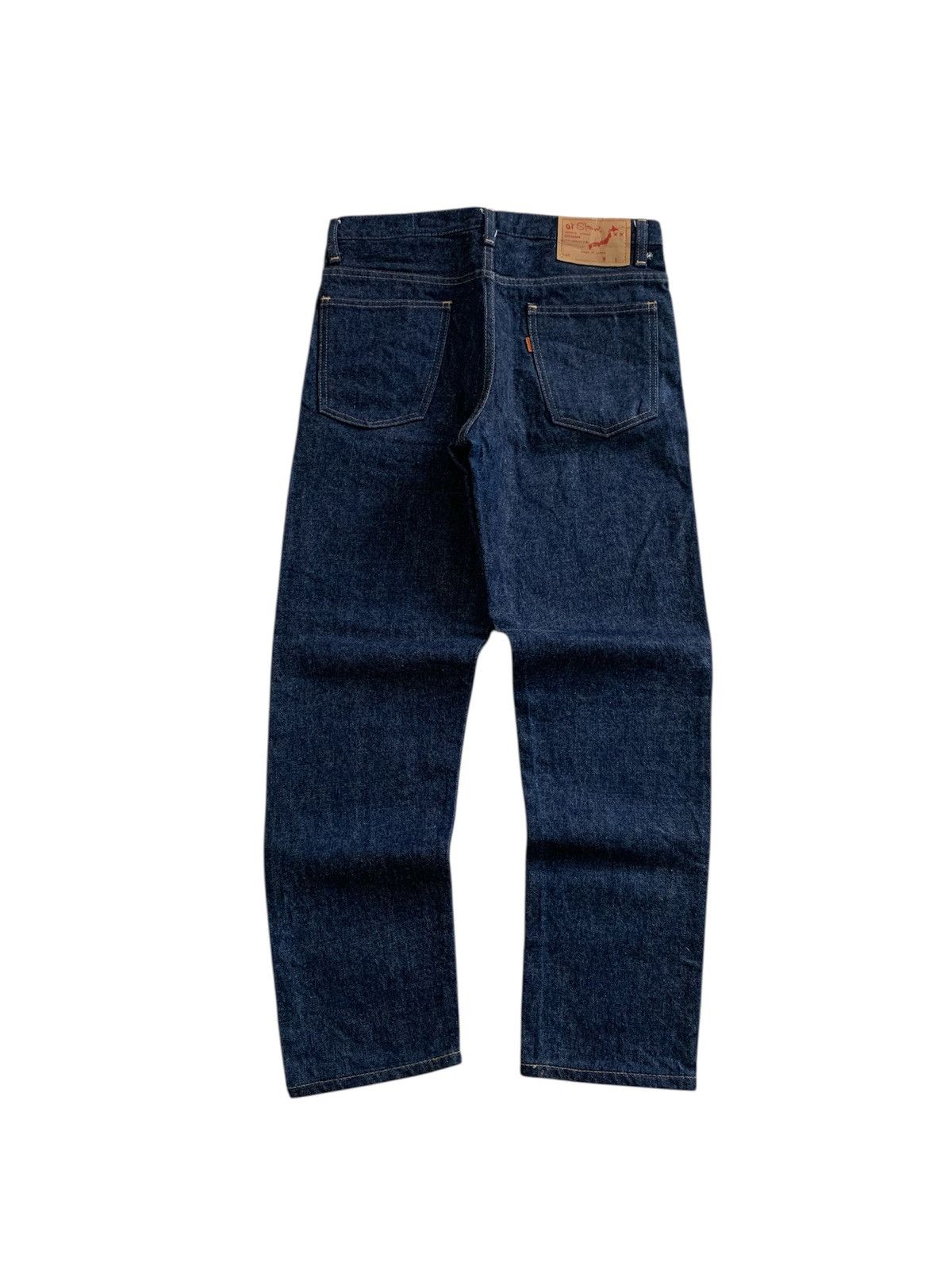 Orslow Orange Tab Indigo One Wash Denim (Deadstock)
