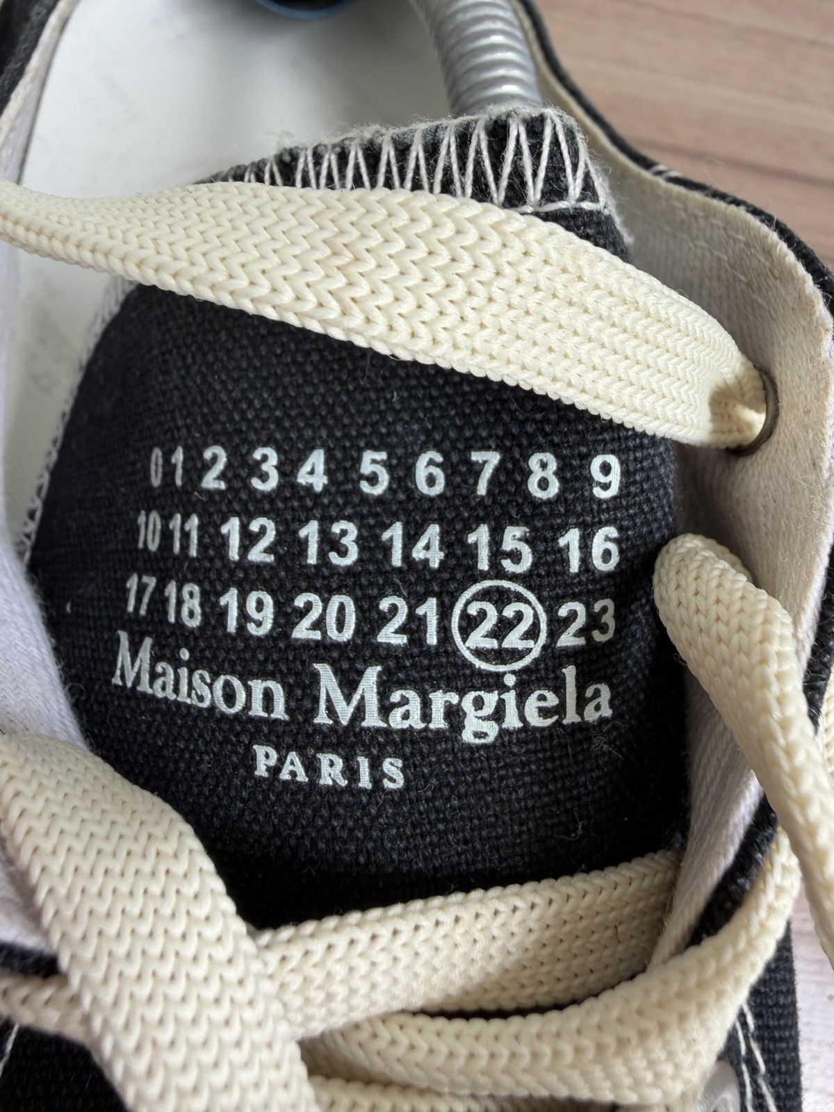 Maison Margiela Tabi canvas sneakers Size US 10.5 / EU 43-44 - 8 Thumbnail