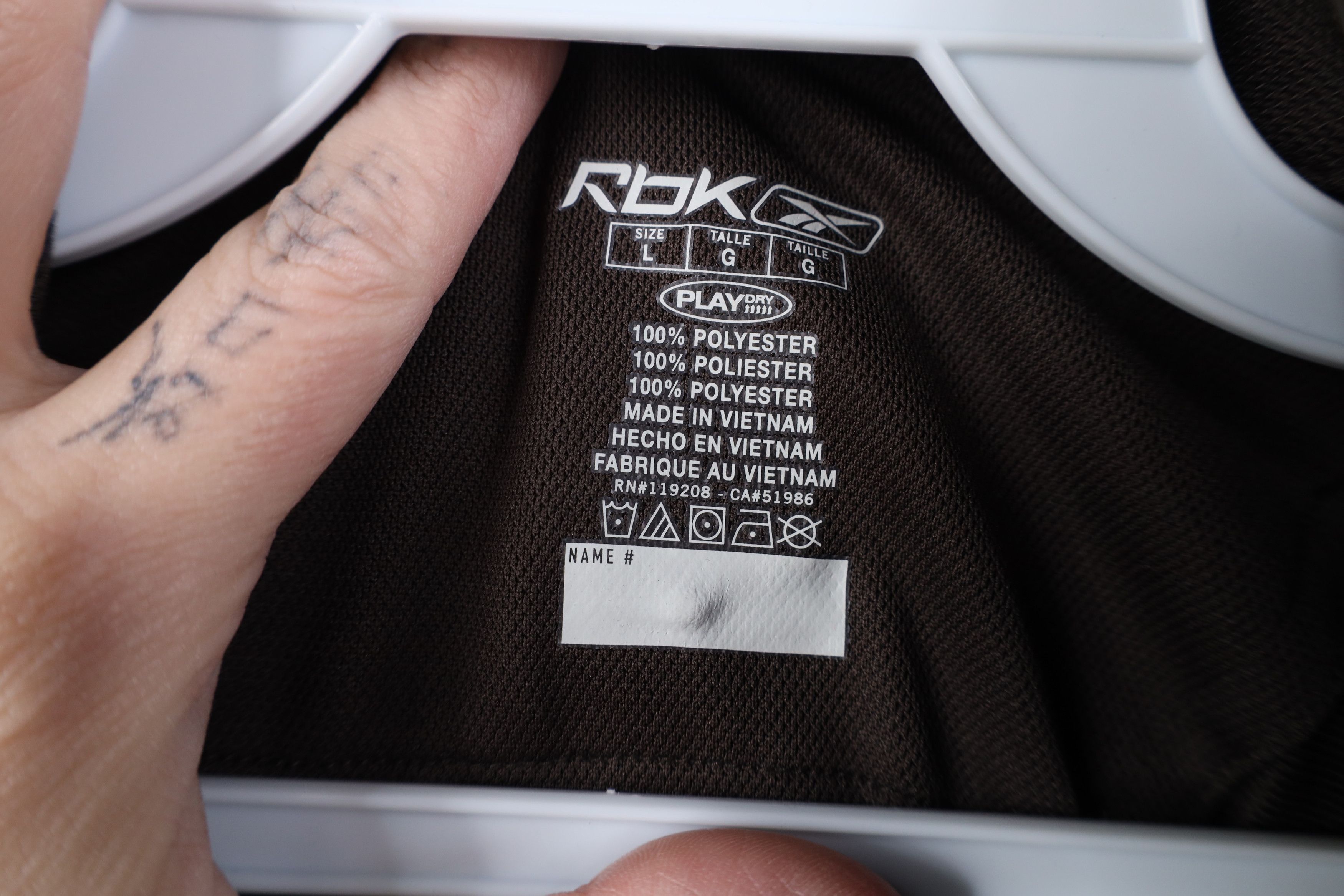 Reebok Deadstock Vintage Y2K Reebok Browns Football Golf Polo Shirt Size US L / EU 52-54 / 3 - 9 Thumbnail