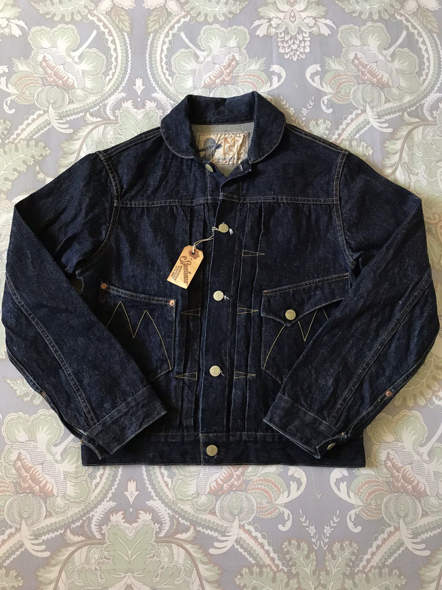 Mister Freedom Mister Freedom Shawl Collar Type 2 Denim Jacket Size US M / EU 48-50 / 2 - 1 Thumbnail