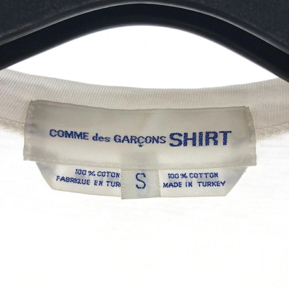 Comme des Garcons SHIRT T-Shirts Logo Print Short Sleeve Crewneck Cotton White Size US S / EU 44-46 / 1 - 9 Thumbnail