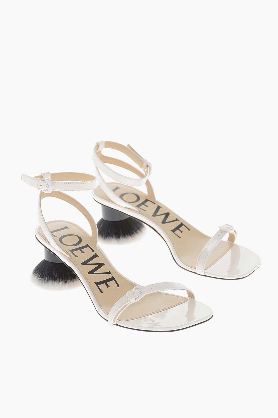 Loewe og1mm0426 Patent Sandals in White Size US 9 / IT 39 - 3 Thumbnail