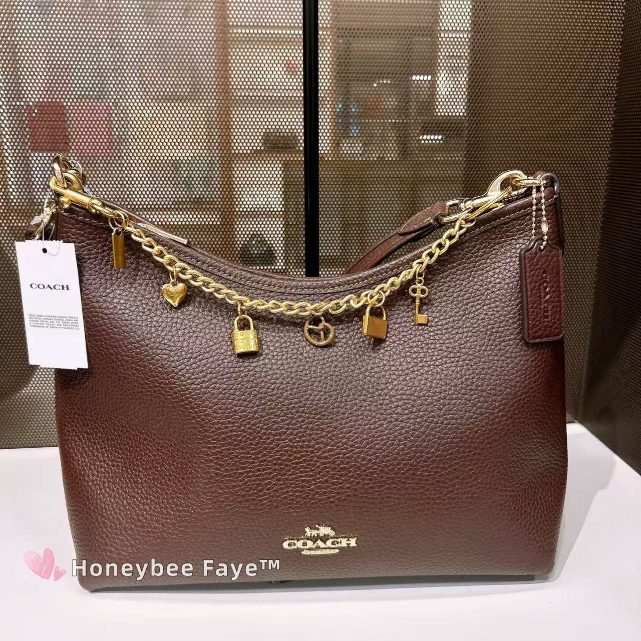 Coach Laurel Shoulder Bag CR148 Gold/Maple Size ONE SIZE - 2 Thumbnail