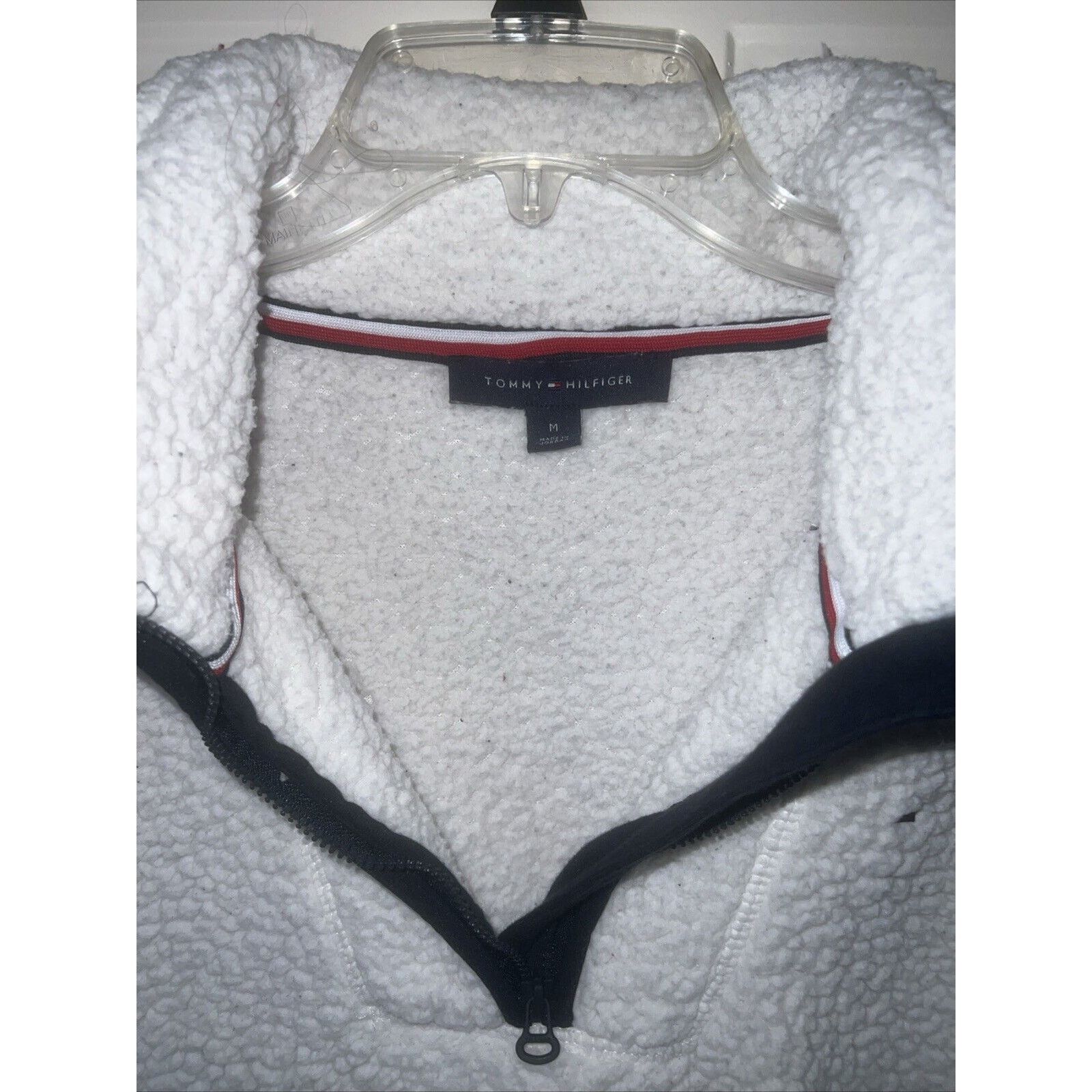 Tommy Hilfiger Tommy Hilfiger Sherpa Sweater Pullover Jacket Women's Medium Size M / US 6-8 / IT 42-44 - 6 Thumbnail