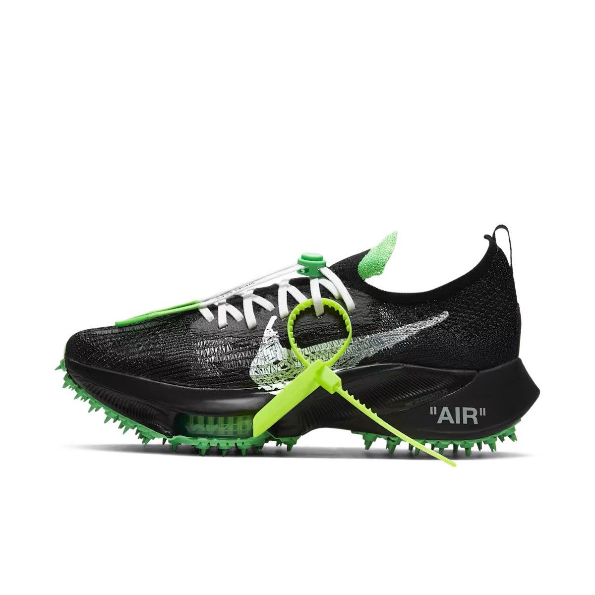 Nike × Off-White Size 9.5 - OFF-WHITE x Nike Air Zoom Tempo Next% Black Green Size US 9.5 / EU 42-43 - 1 Thumbnail