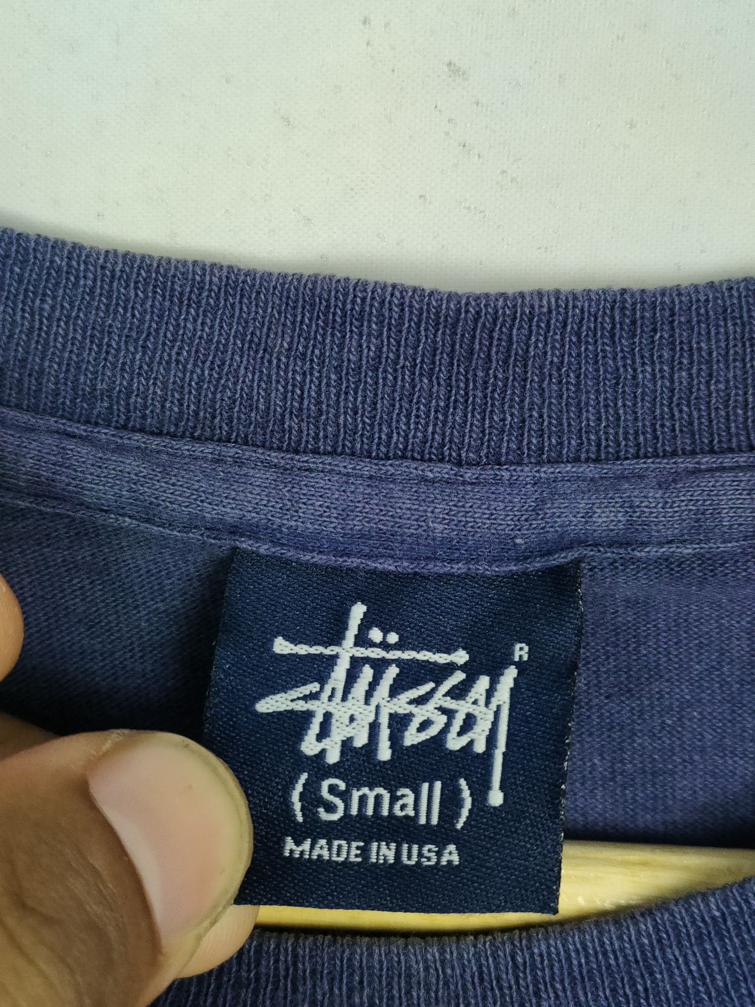 Stussy × Vintage Vintage 90s Stussy Shirt Size US S / EU 44-46 / 1 - 4 Thumbnail