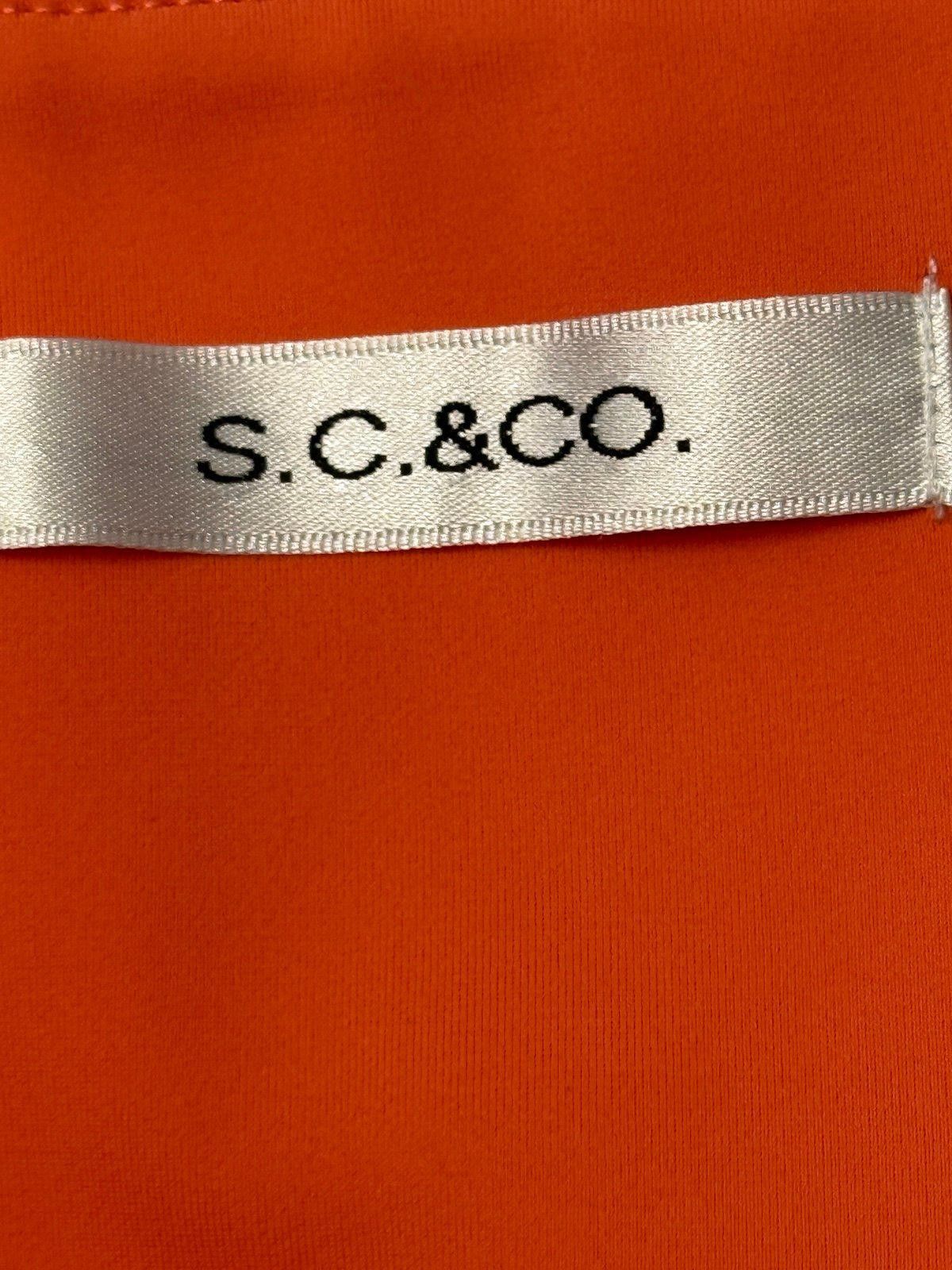 Designer S.C. & Co. Skort Sz S NWT Stretch Coral PrintTummy Control Size 28" / US 6 / IT 42 - 6 Thumbnail