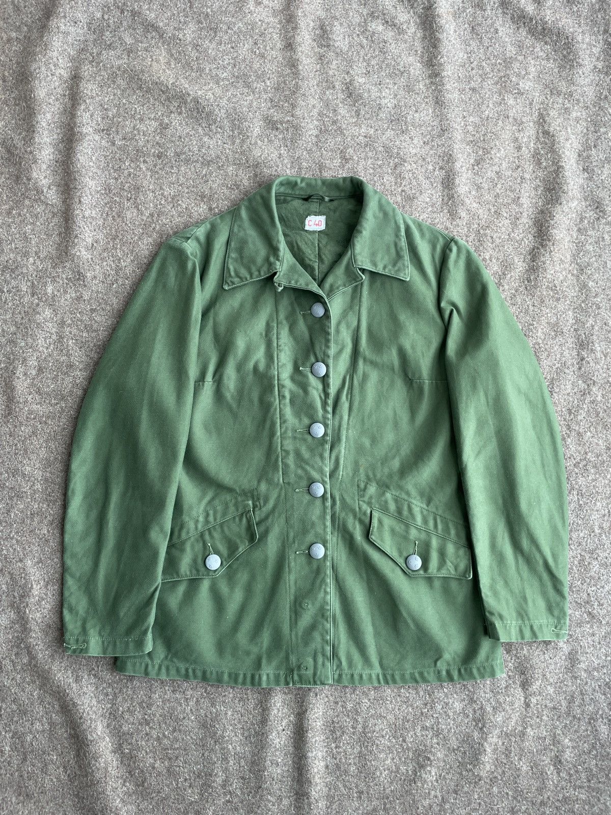 Other 1979 Women’s Swedish Army C40 Jacket Size M / US 6-8 / IT 42-44 - 1 Thumbnail