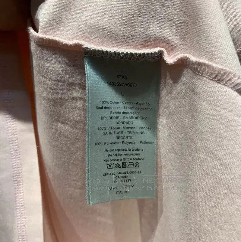 Dior Dior Pink Cotton Men's T-Shirt . Size US L / EU 52-54 / 3 - 7 Thumbnail