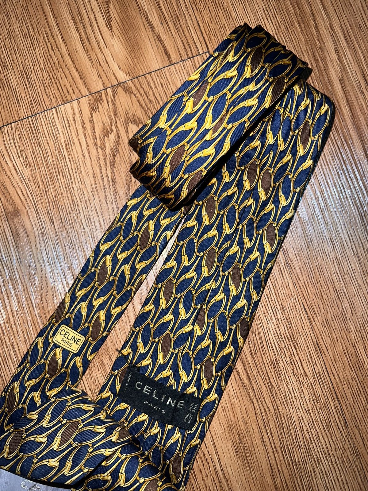 Celine × Designer × Vintage CELINE vtg rare item tie Size ONE SIZE - 3 Thumbnail
