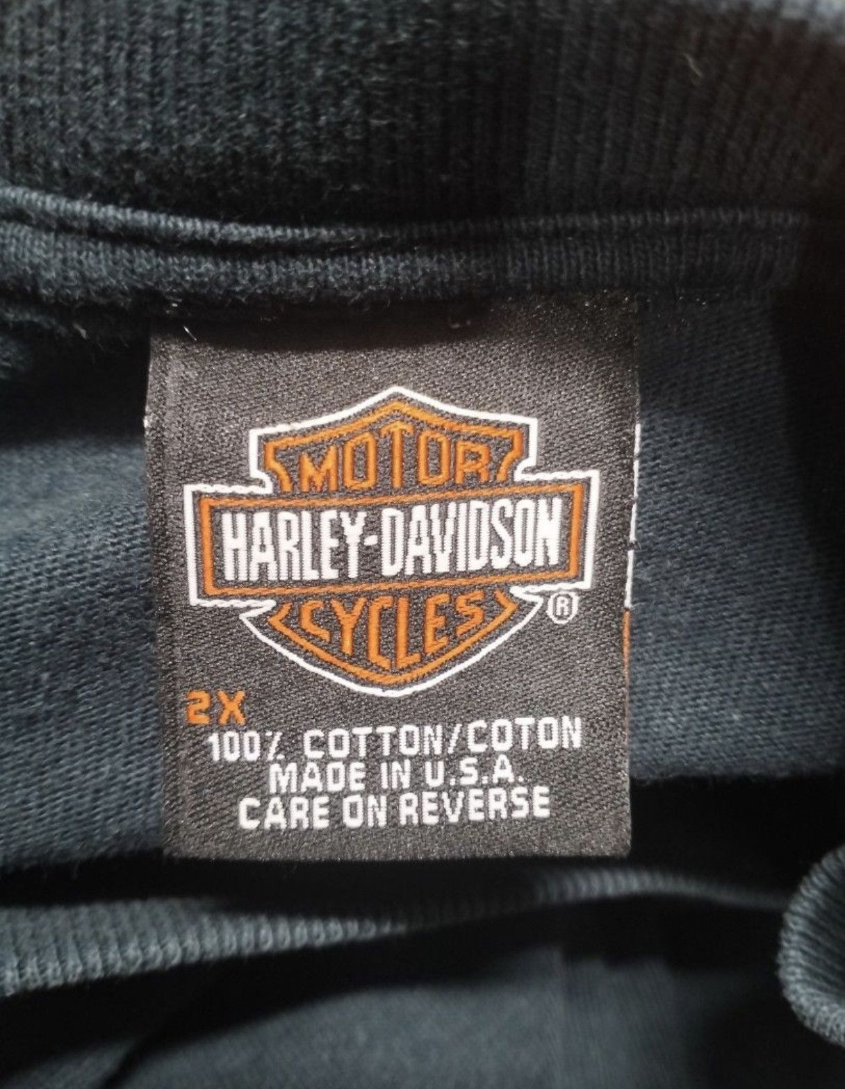 Harley Davidson back bay the legend rools on long sleeve vintage crewneck Size US XXL / EU 58 / 5 - 3 Thumbnail