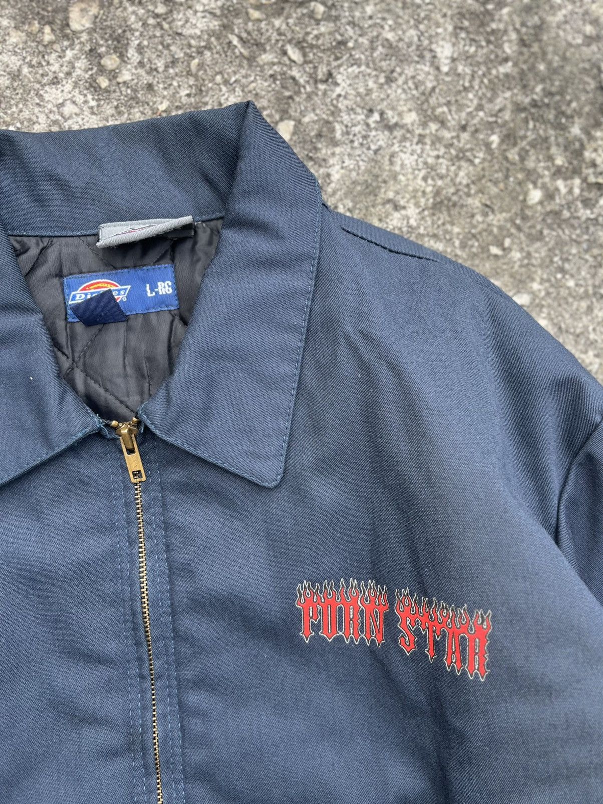 Hook-Ups Vintage 90’S PORN STAR ❌ Dickies Jacket Size US L / EU 52-54 / 3 - 3 Thumbnail