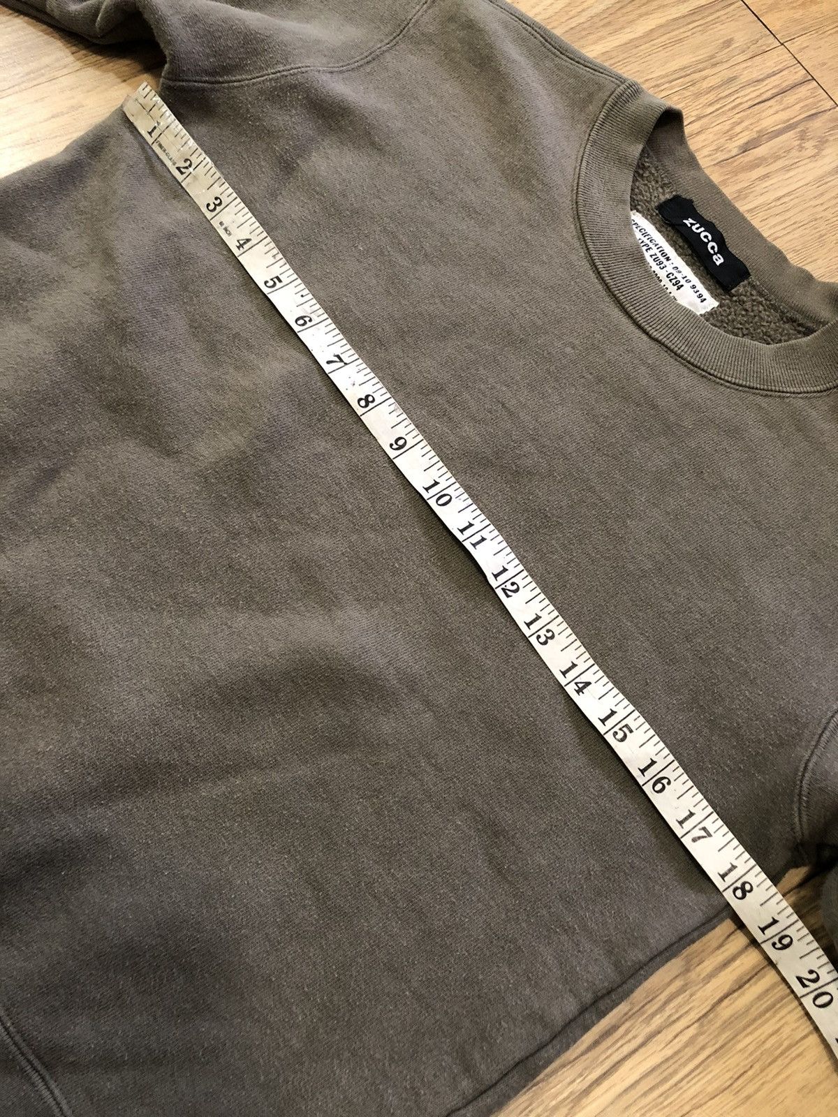 CABANE de ZUCCa × Issey Miyake × Zucca Zucca Issey Miyake military style crewneck Size US M / EU 48-50 / 2 - 5 Thumbnail