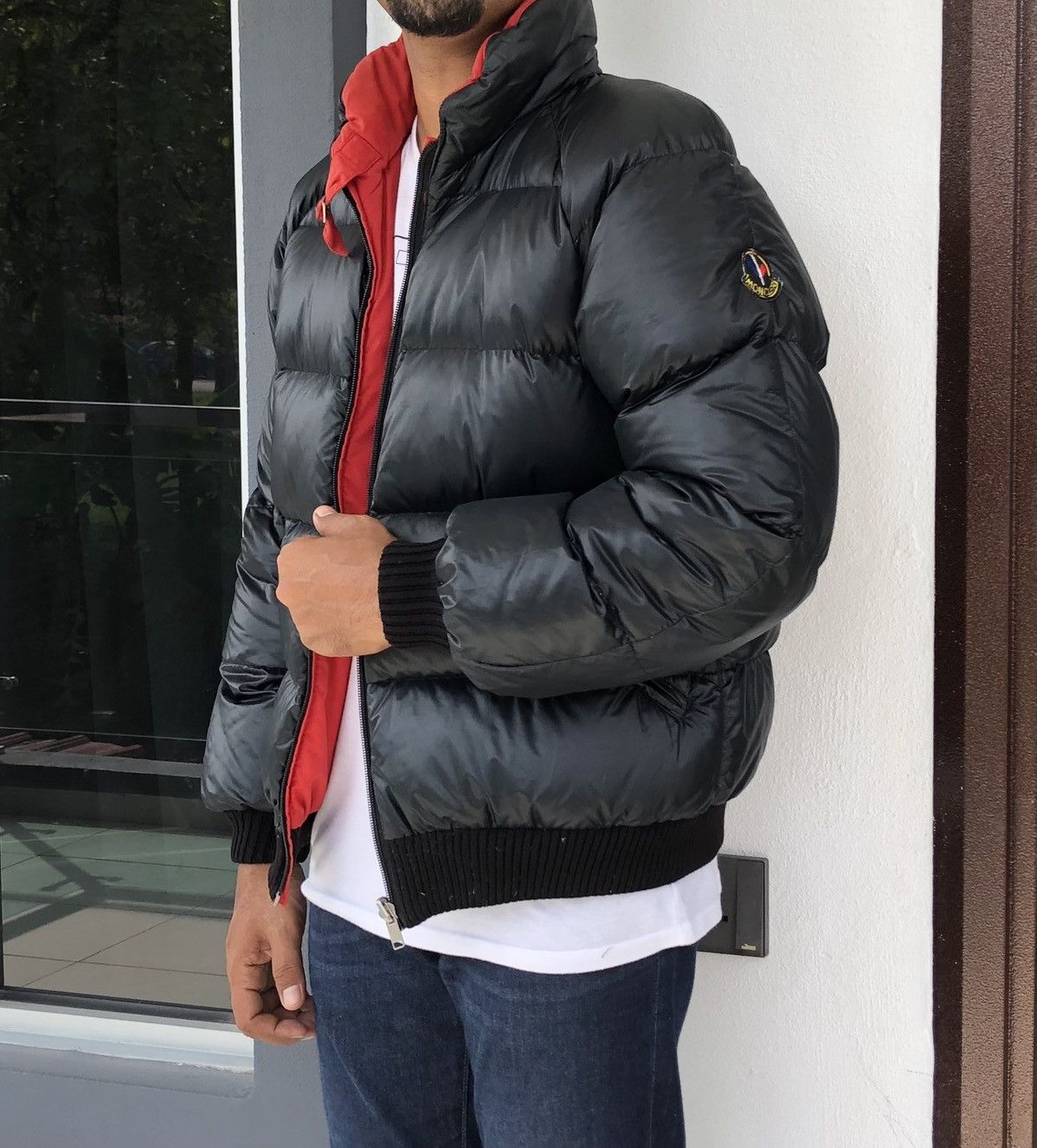 Moncler aralia bomber jacket on sale