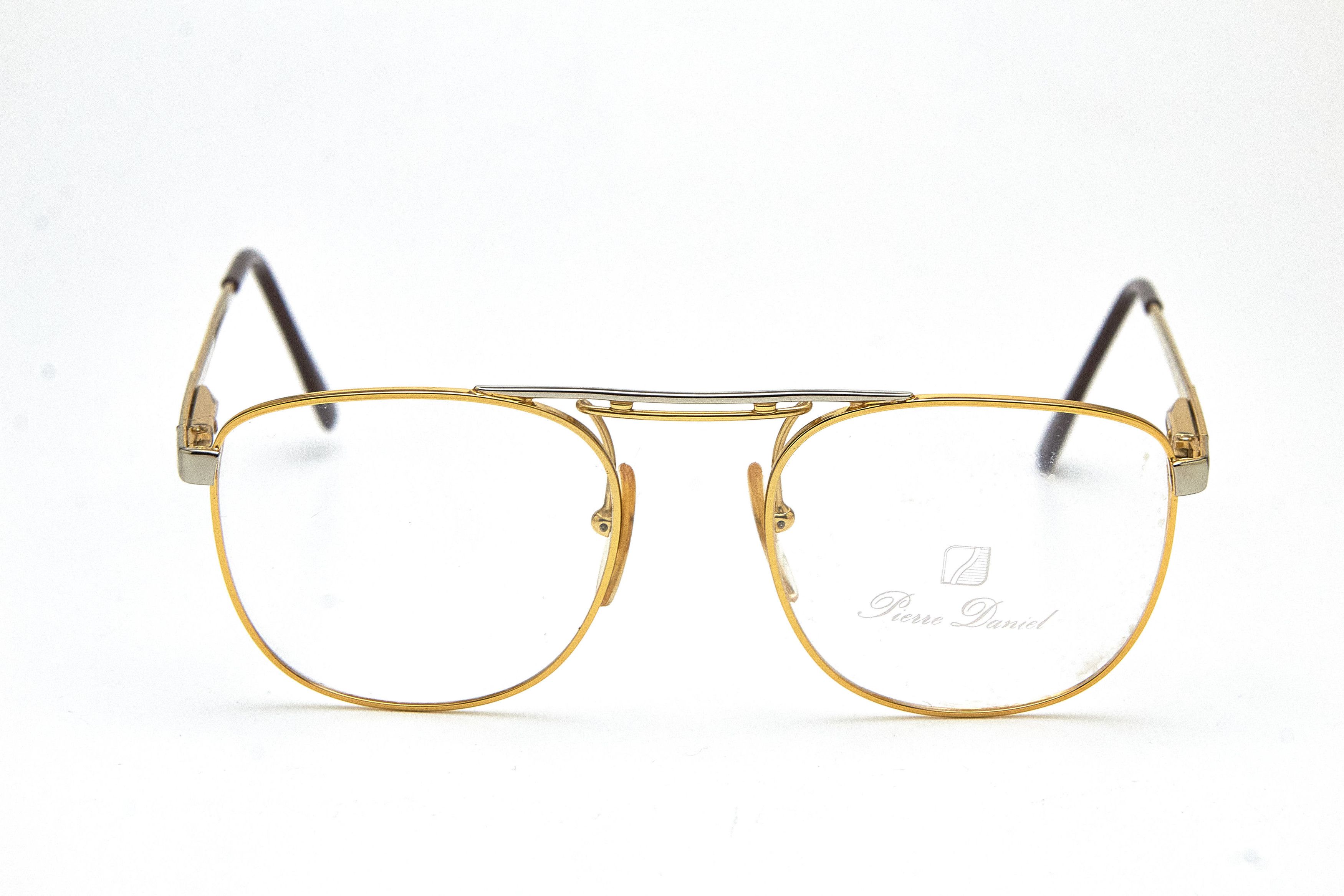 Vintage Old Money Daniel Pantos Gold&Silver Round-Quiet Lux Specs Size ONE SIZE - 2 Thumbnail