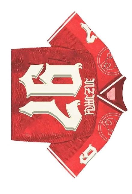 Vintage Red Y2K American T Shirt Size US L / EU 52-54 / 3 - 3 Thumbnail
