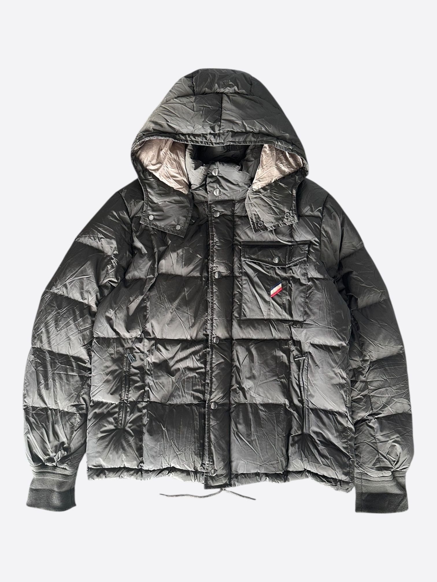 Moncler Moncler Grey Nivelle Puffer Jacket Size US XXL / EU 58 / 5 - 1 Thumbnail
