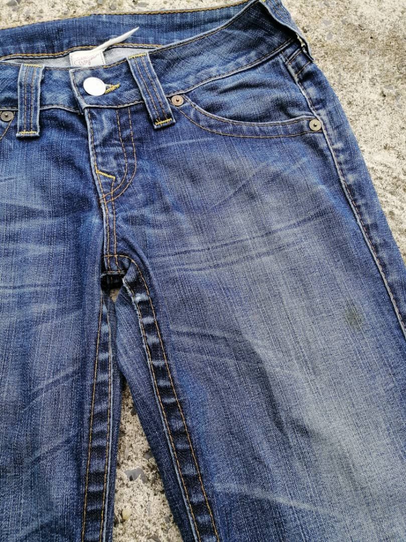 True Religion True Religion Steve Section Denim Jeans Size 30" / US 8 / IT 44 - 4 Thumbnail