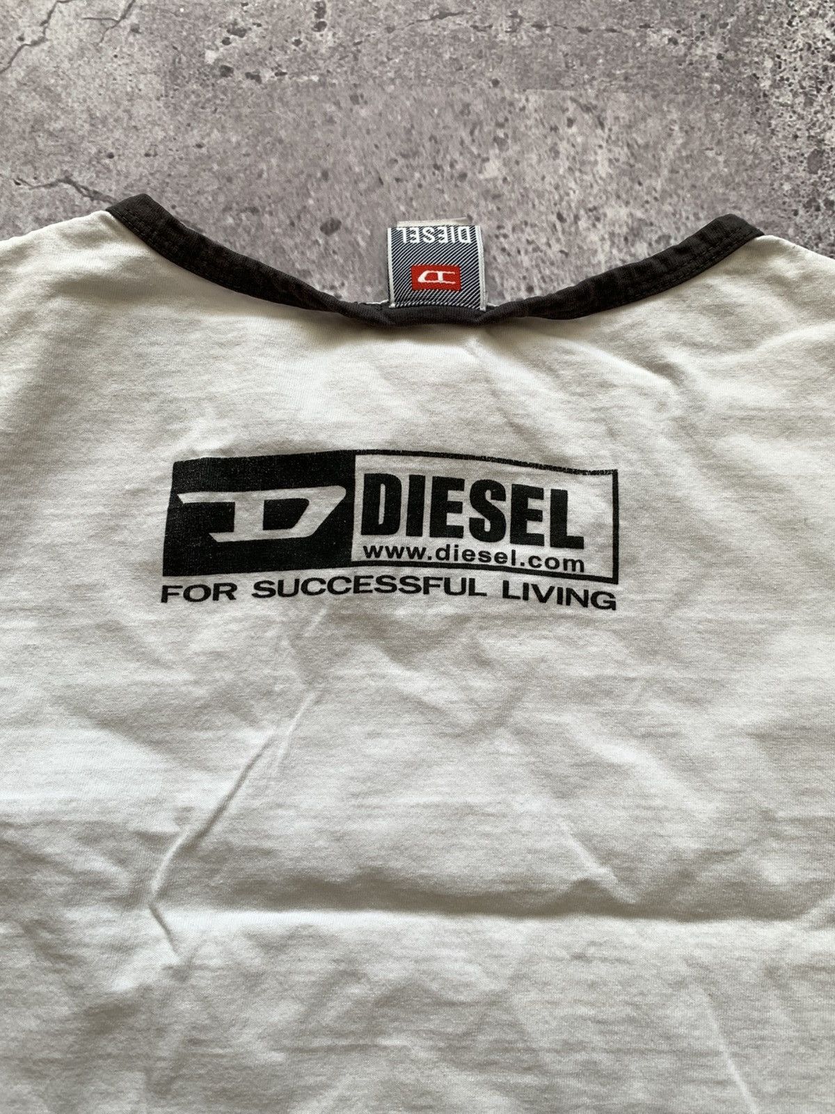 Diesel 🔥VINTAGE DIESEL 90s TANK TOP Size US L / EU 52-54 / 3 - 9 Thumbnail
