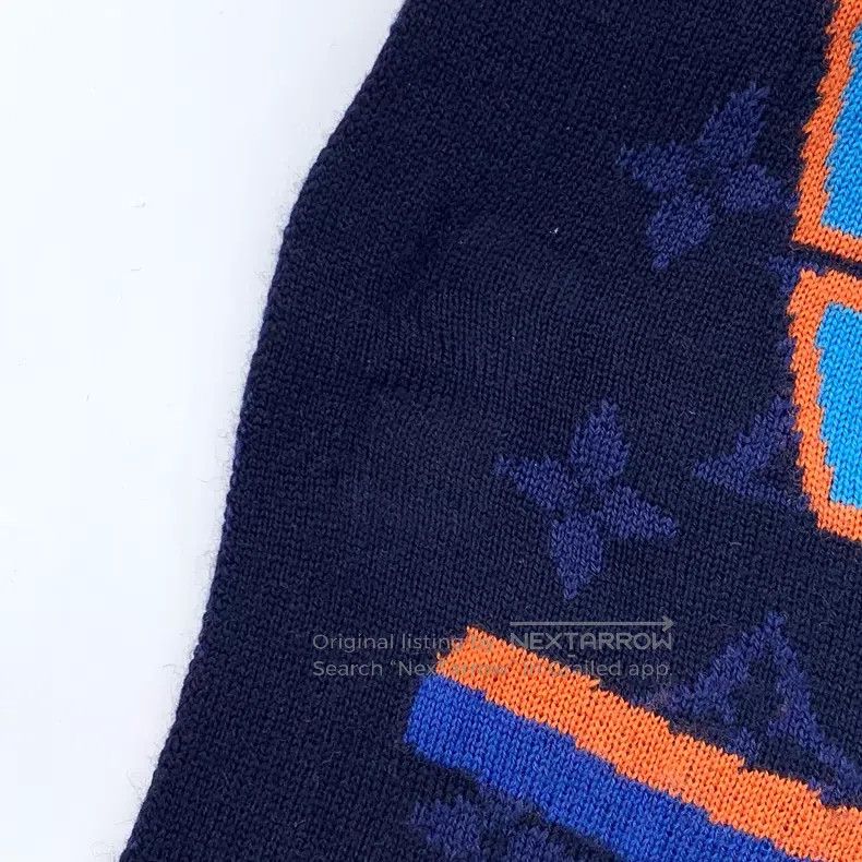 Louis Vuitton Louis Vuitton NBA co-branded dark blue logo jacquard full Size ONE SIZE - 9 Thumbnail