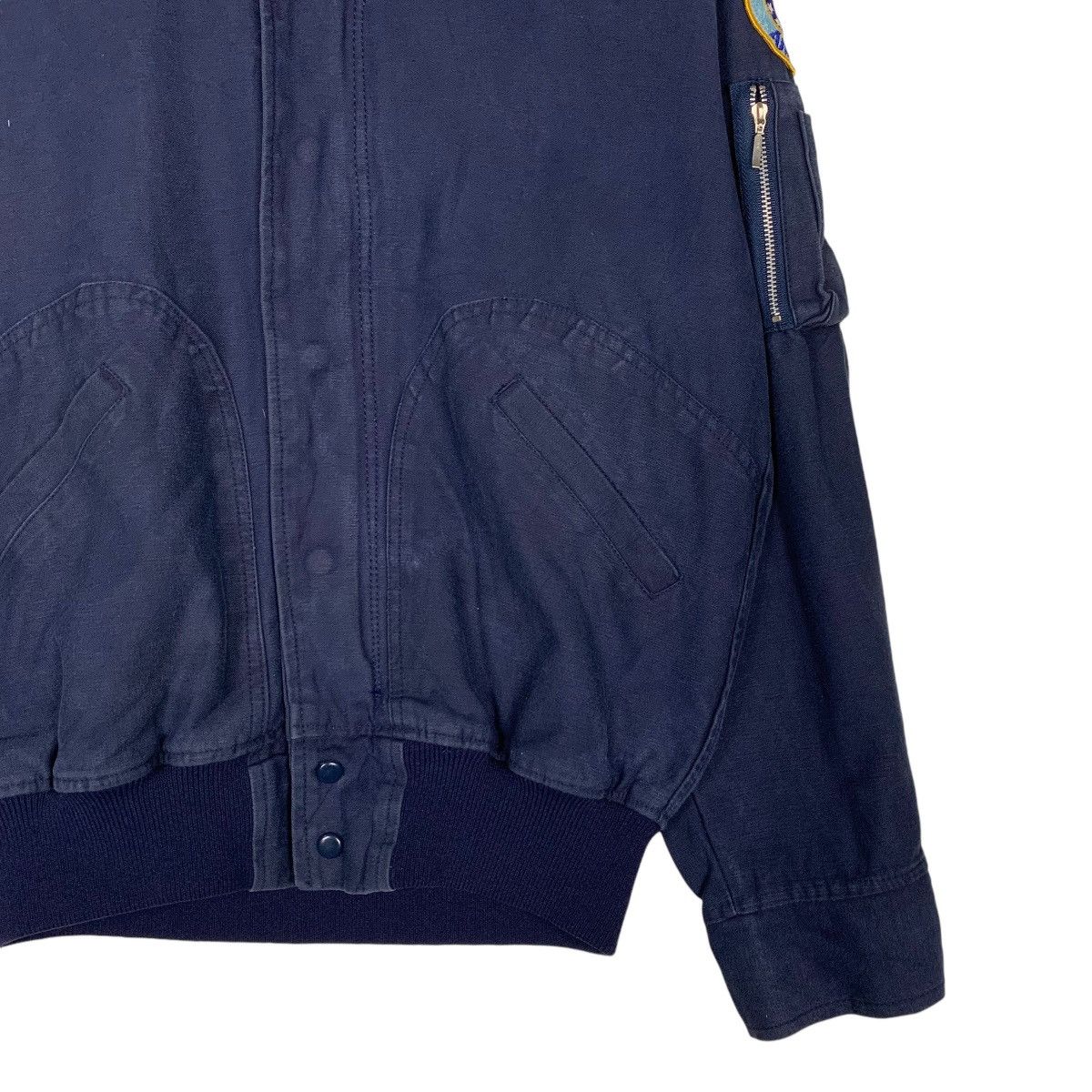 Japanese Brand US Air Force F-15 Eagles Bomber Jacket Size US M / EU 48-50 / 2 - 4 Thumbnail