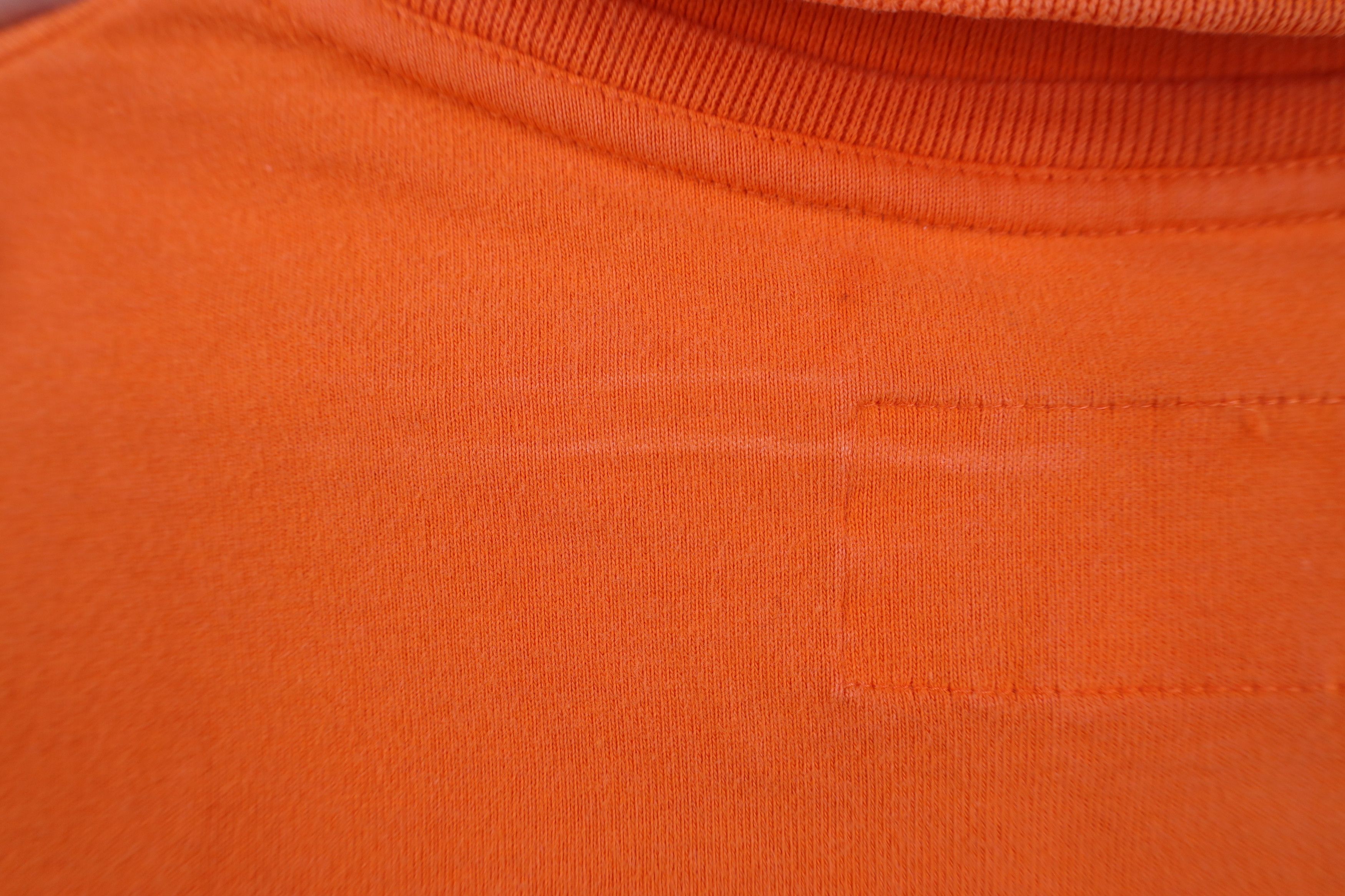 Reebok Vintage 90s Reebok Sport Spell Long Sleeve Rugby Polo Orange Size US S / EU 44-46 / 1 - 13 Thumbnail