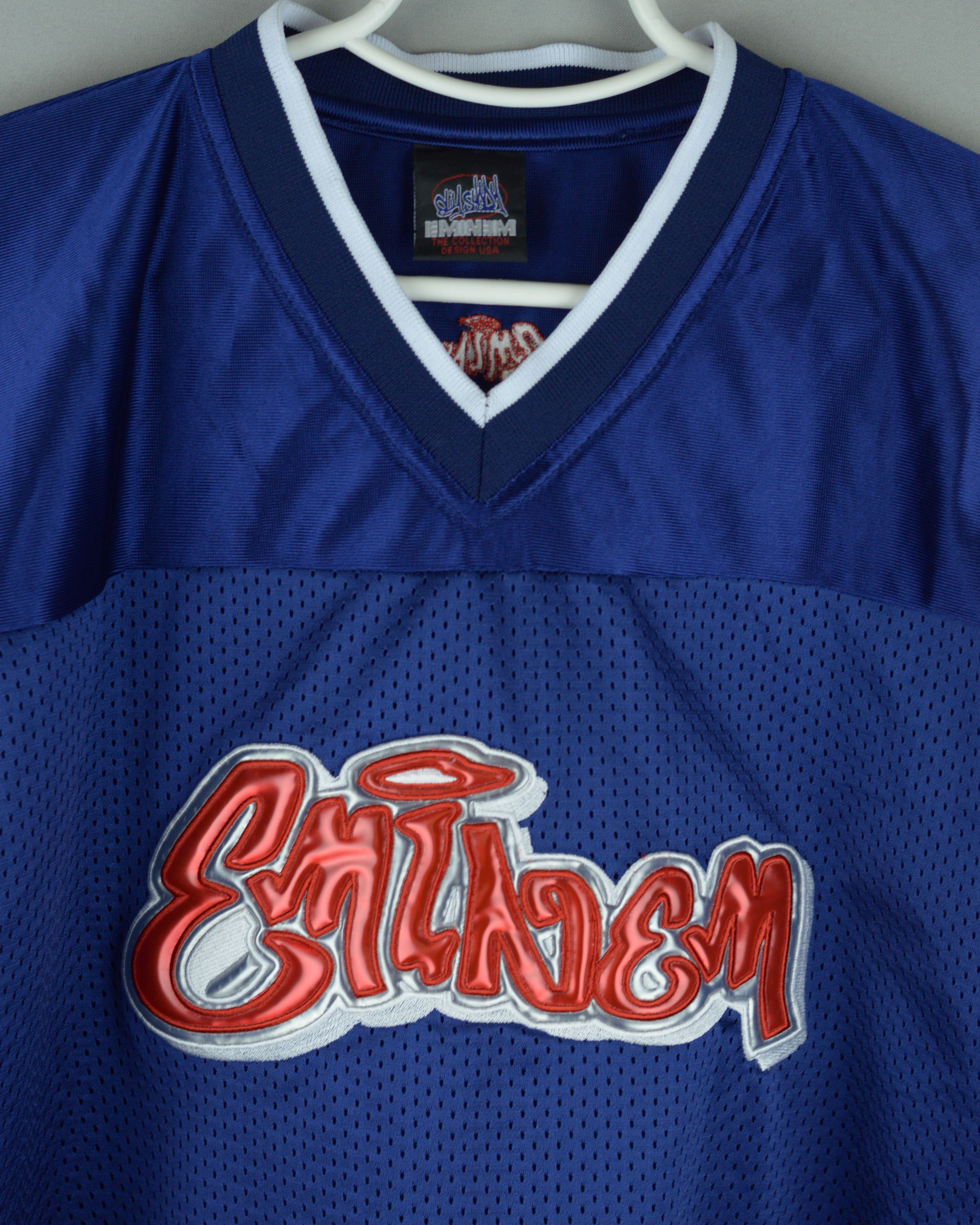 Eminem × Vintage Vintage Eminem 00s jersey t shirt Size US L / EU 52-54 / 3 - 3 Thumbnail
