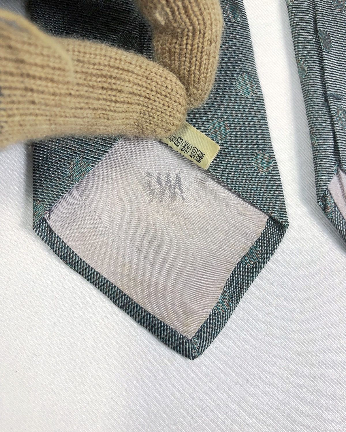 Issey Miyake Rare Vintage Issey Miyake Silk Tie Size ONE SIZE - 6 Thumbnail