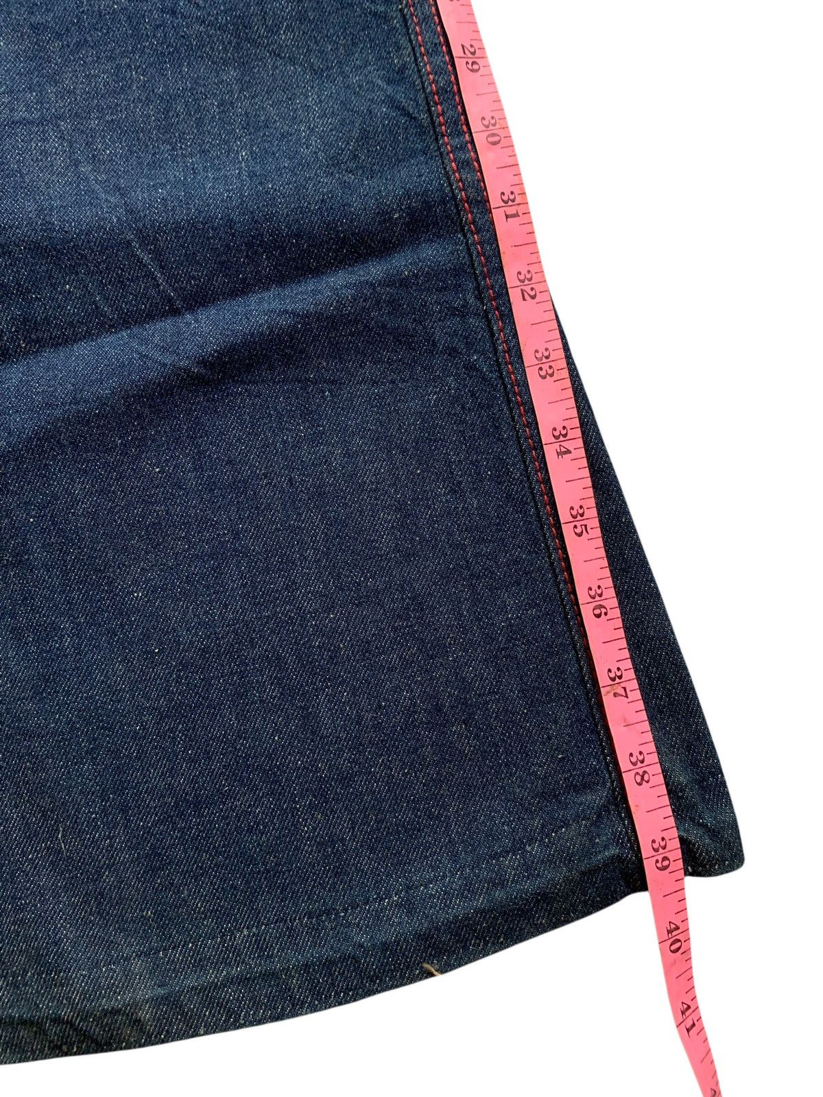 Vintage Vintage late 60's Flare Navajon Flared Denim Pants Size 24" / US 00 / IT 34 - 11 Thumbnail