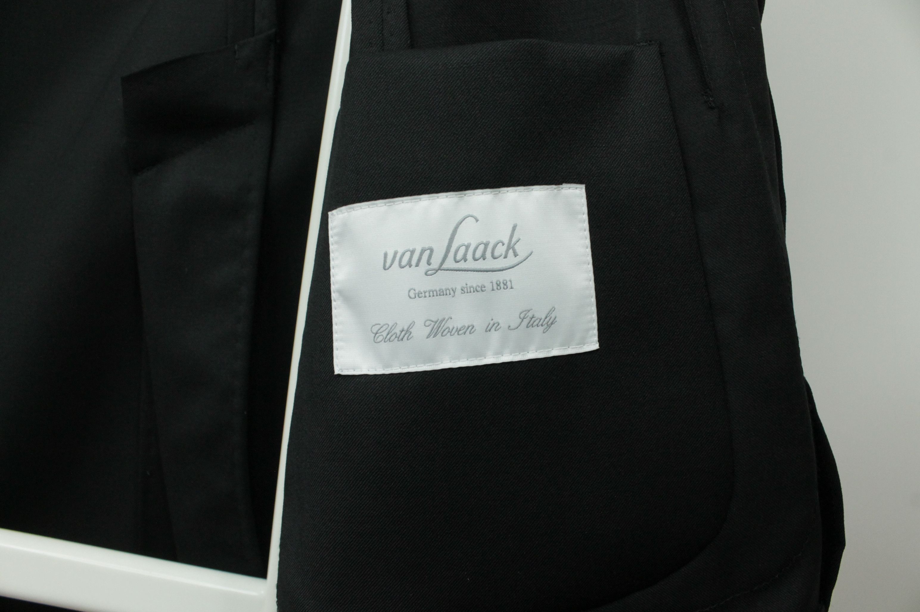 Other Van Laack Light Black Wool Formal Suit Men's Size 40R - 8 Thumbnail