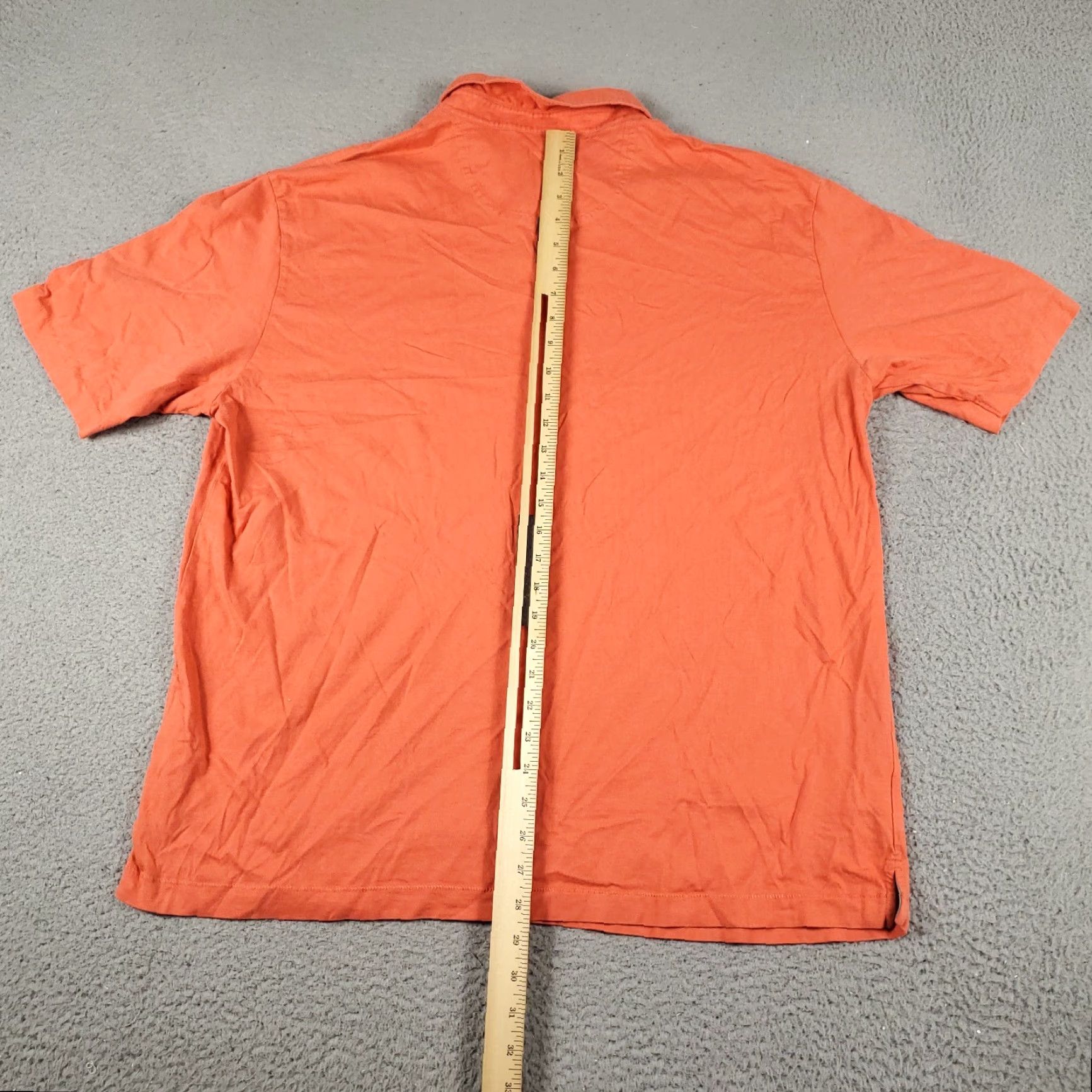 Tommy Bahama Tommy Bahama Polo Shirt Mens XL Orange Solid Short Sleeve Polo Shirt Regular Fit Casual Shirt Mens XL Orange Tommy Bahama Size US XL / EU 56 / 4 - 5 Thumbnail