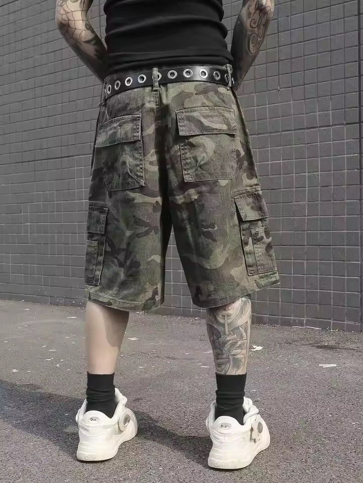 VIBE DRIP cargo Camo shorts jorts RETRO Size US 31 - 6 Thumbnail
