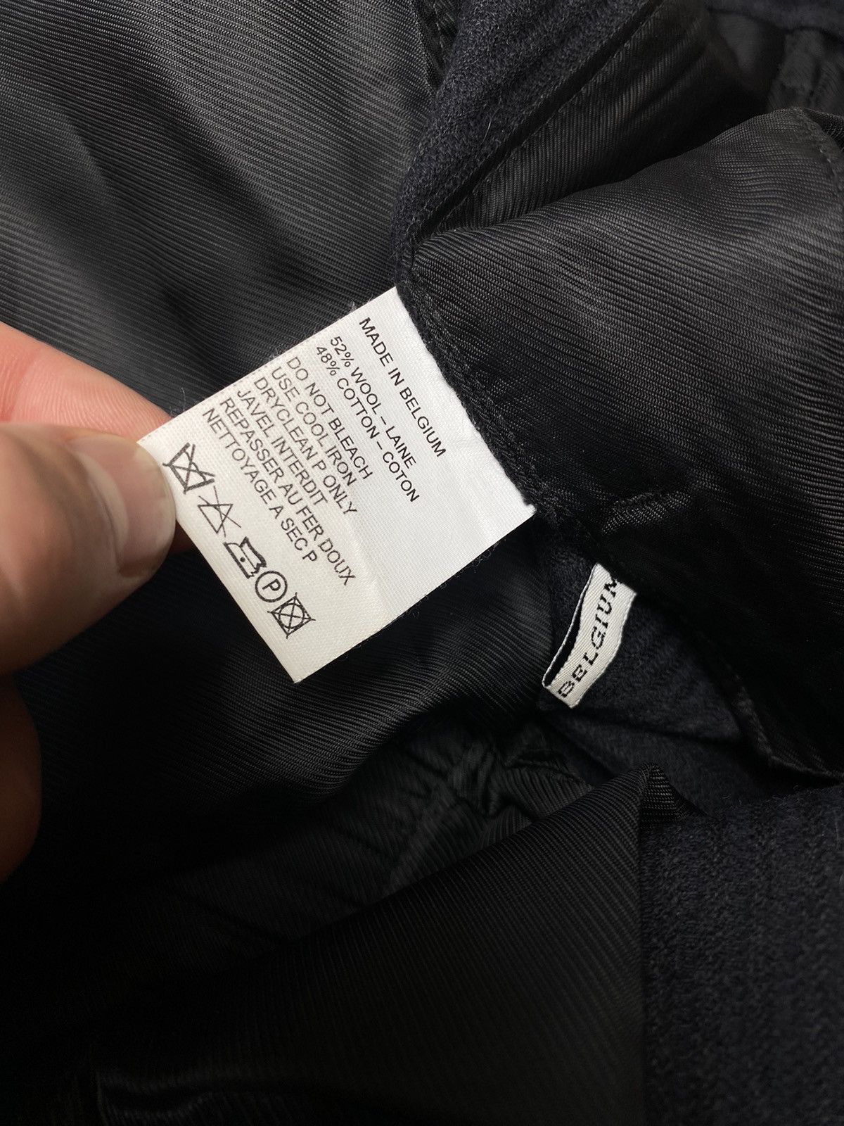 Ann Demeulemeester 🔥VERY RARE🔥 ANN DEMEULEMEESTER Black striped Suit blazer Size XS / US 0-2 / IT 36-38 - 14 Thumbnail