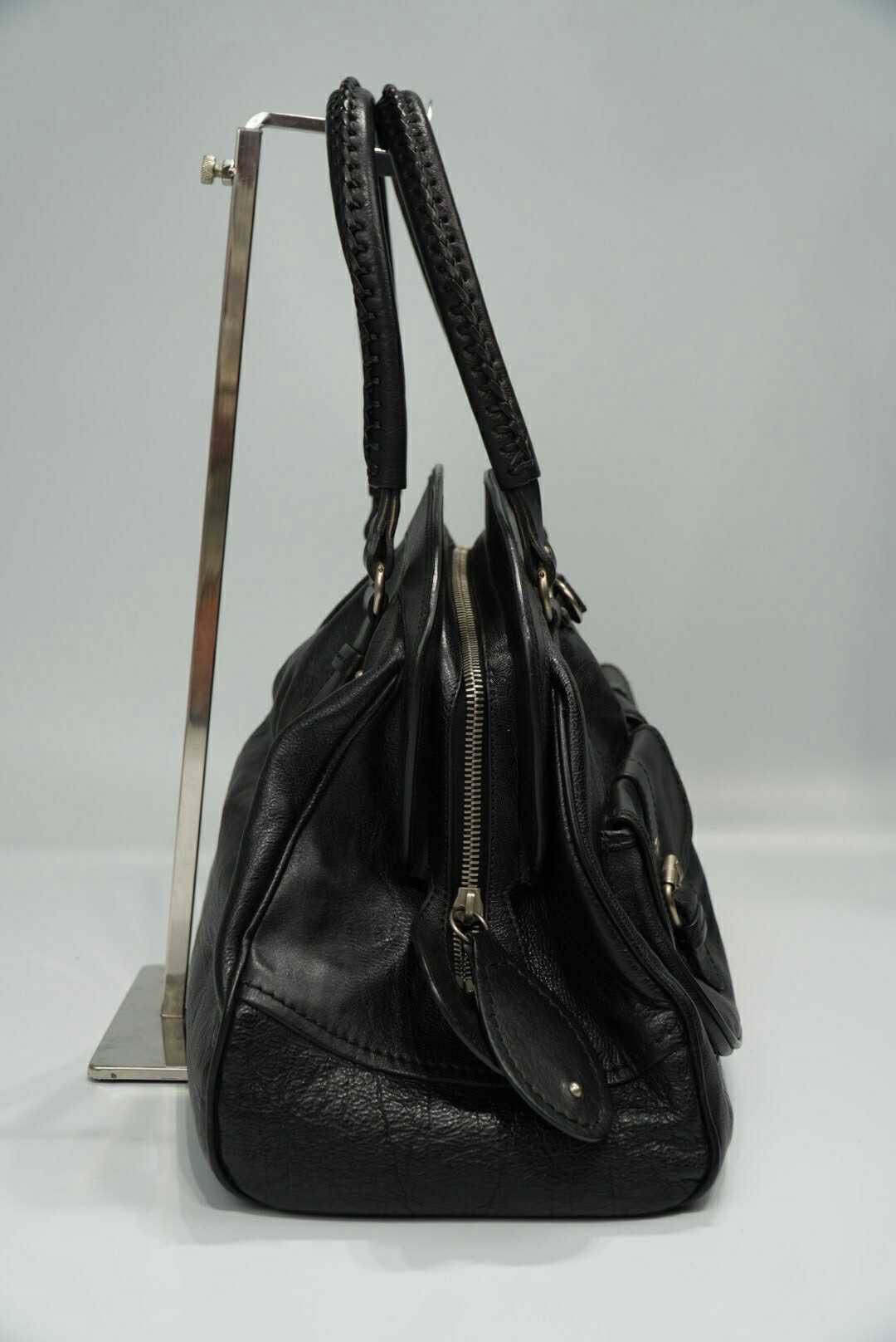 Dior Christian Dior Black "My Dior" Frame Pocket Satchel Bag Size ONE SIZE - 4 Thumbnail