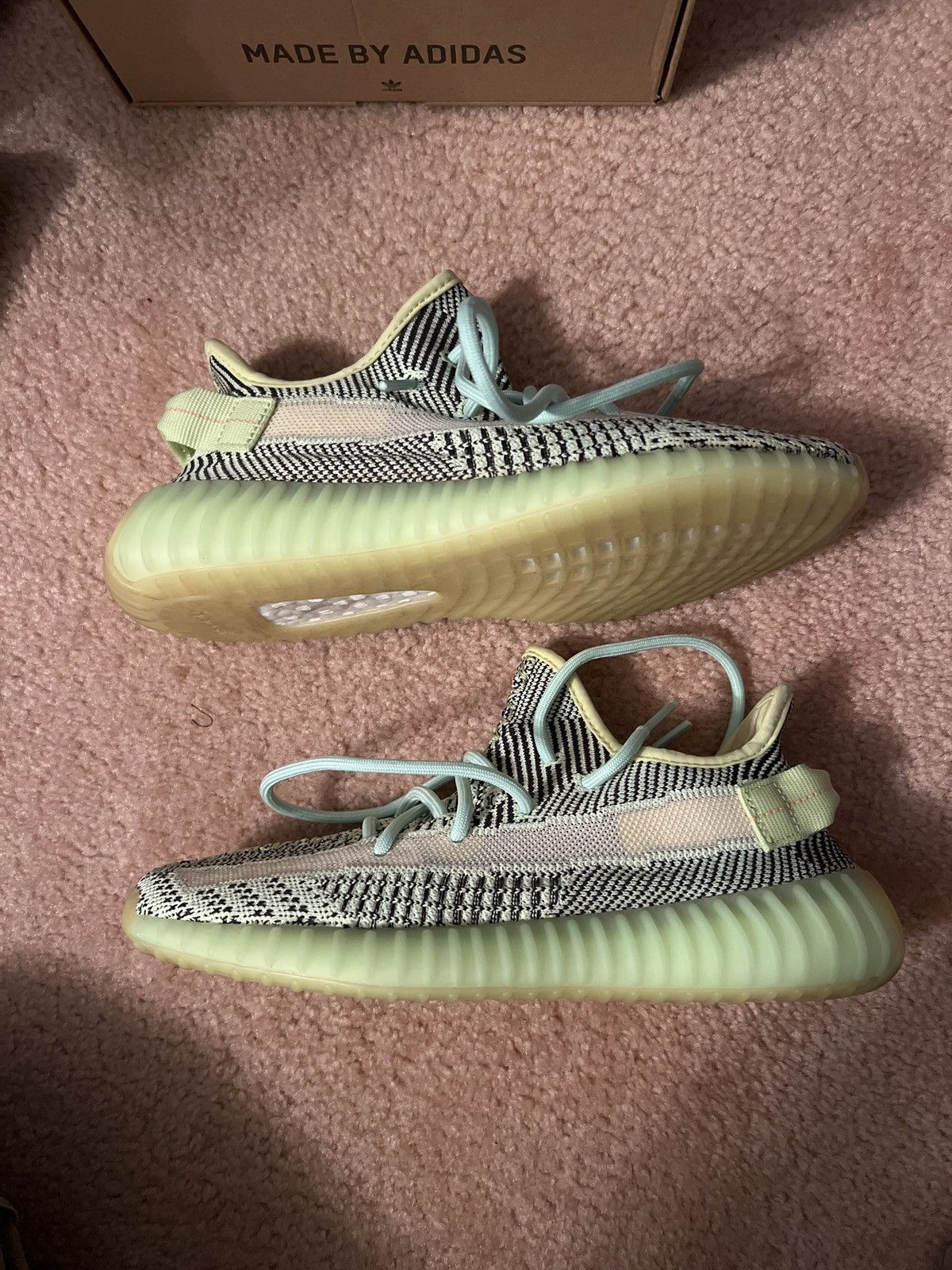 Adidas × Yeezy Yeezy Boost 350 V2 ‘yeezreel non-reflective’ Size US 8 / EU 41 - 1 Thumbnail