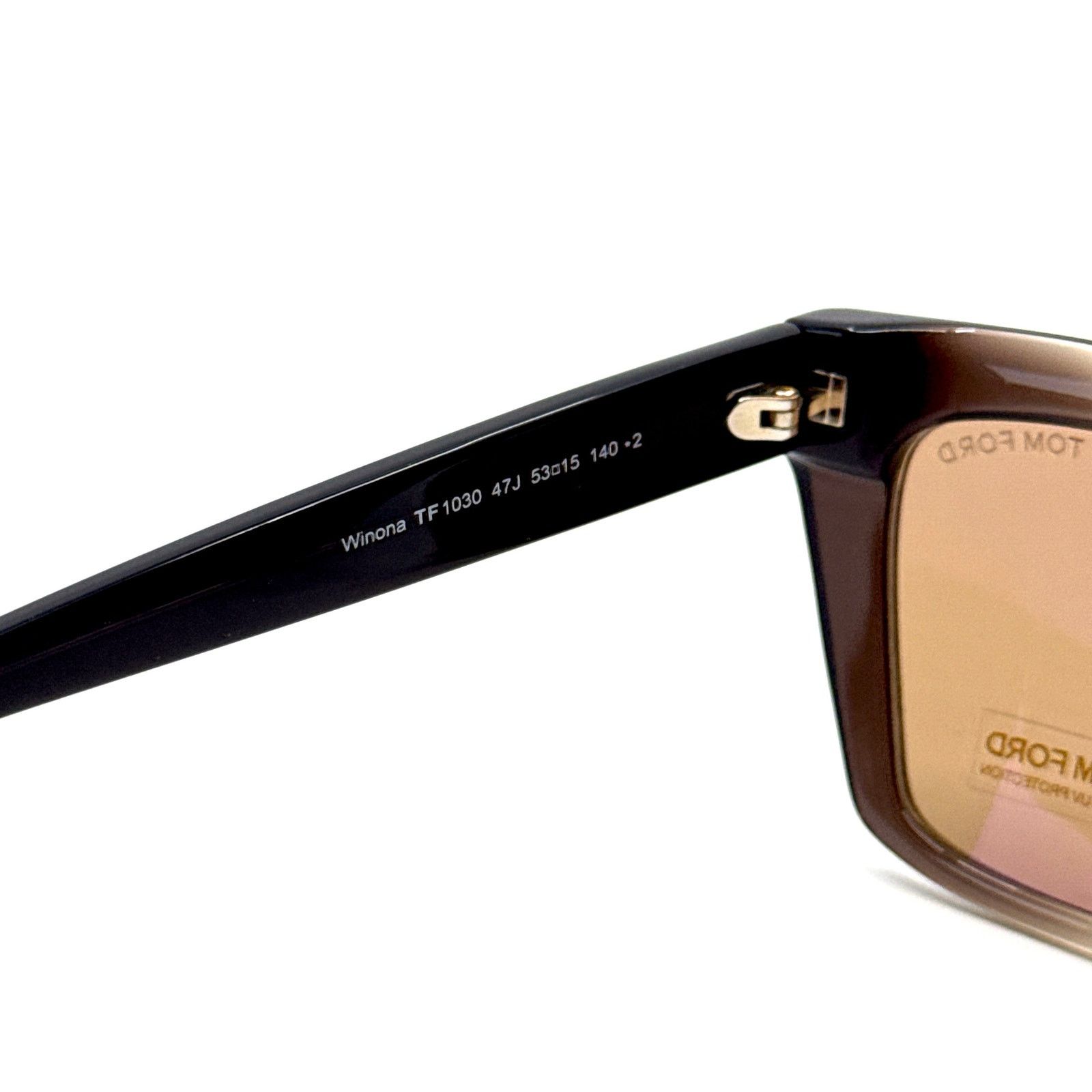 Tom Ford New, TOM FORD Winona Sunglasses TF1030 47J Authentic Size ONE SIZE - 8 Thumbnail