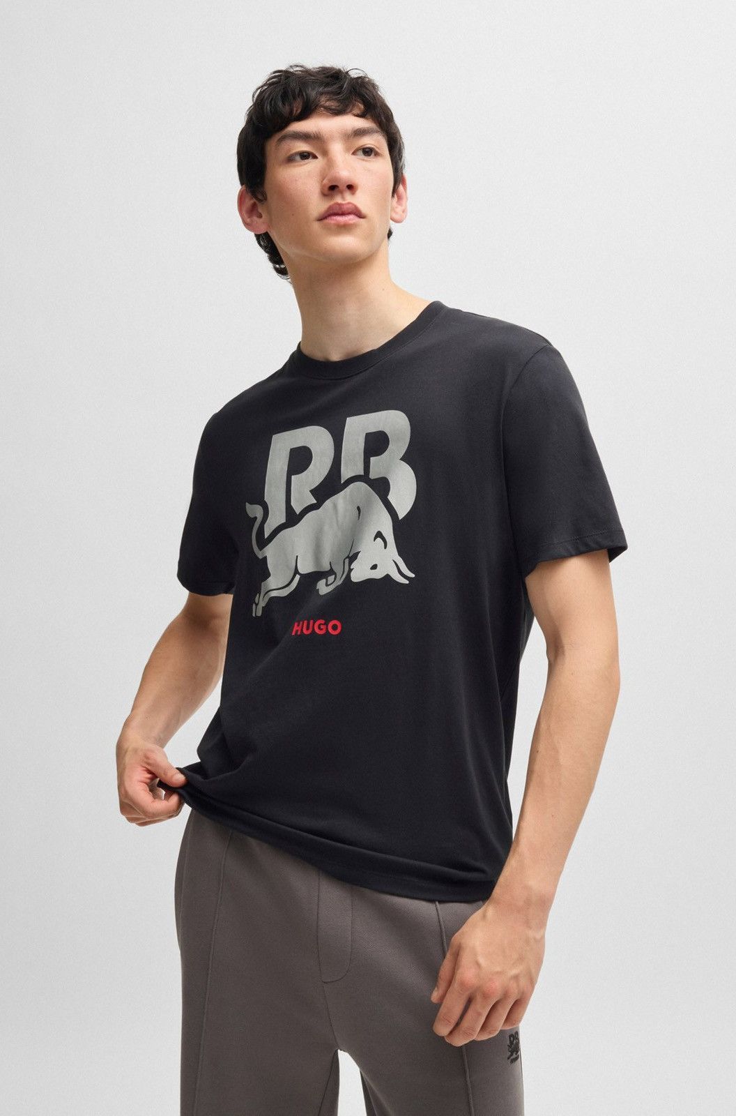 Hugo HUGO Red Bull Racing F1 T-Shirt Visa Cash App Black Y2K Size US S / EU 44-46 / 1 - 1 Thumbnail